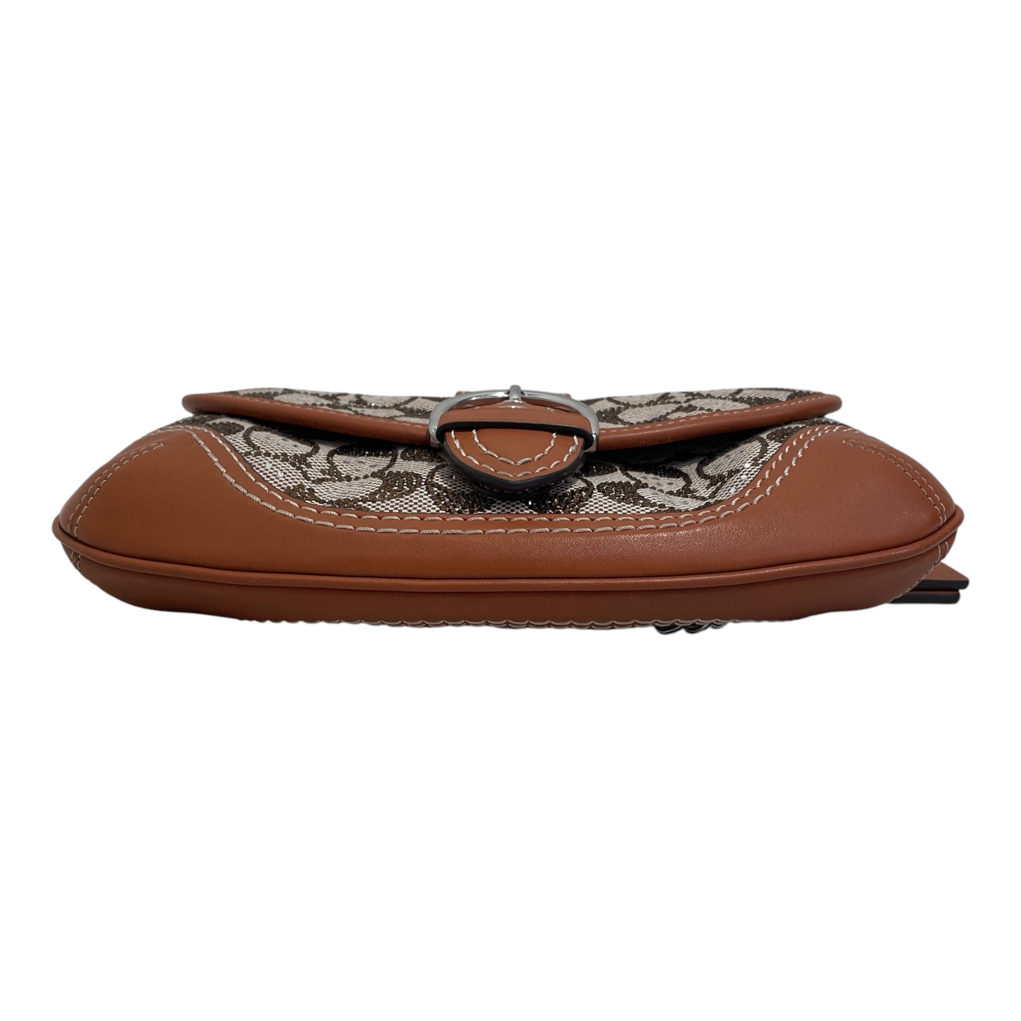 COACH/Bag/Monogram/Leather/BRW/soho 25 in crystal view 3