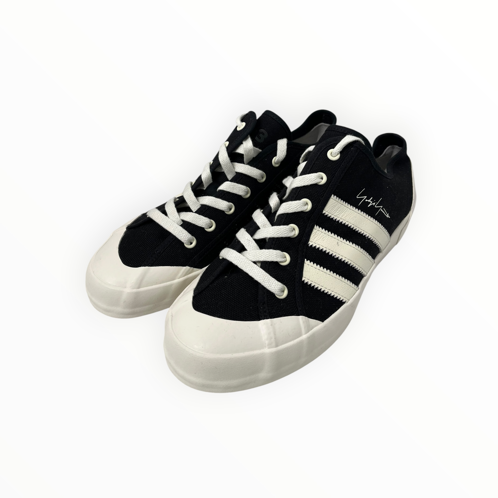 Y-3/Low-Sneakers/US 11.5/Leather/BLK/KH9321 11.5 NISI LO view 1