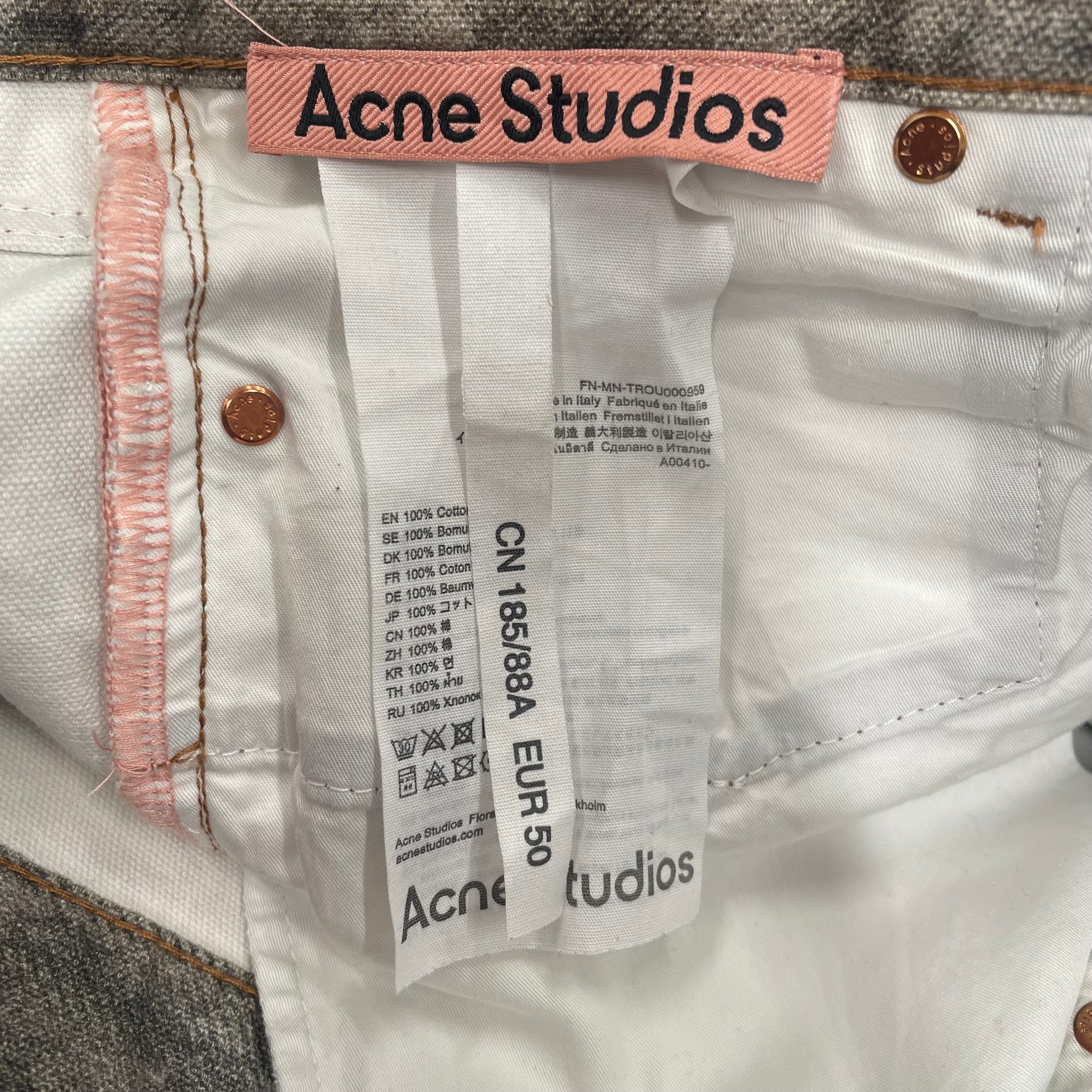 Acne Studios/Pants/34/Denim/MLT/All Over Print/ view 3