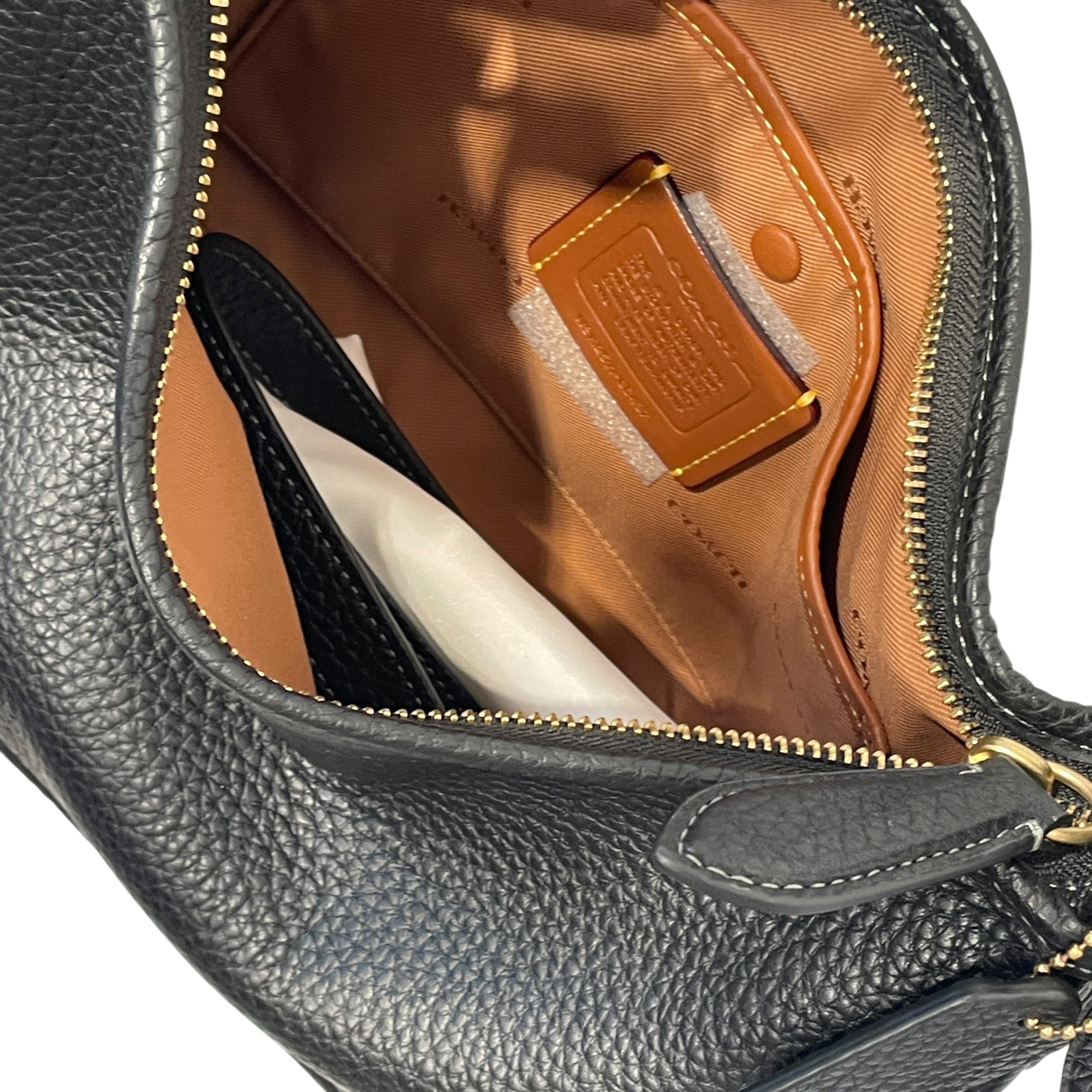 COACH/Hand Bag/Leather/BLK/CARY HAND BAG view 7