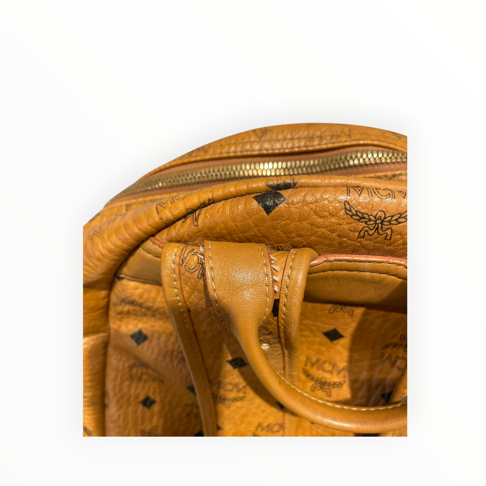 MCM/Backpack/Monogram/Leather/CML/Visetos Monogram Backpack view 9