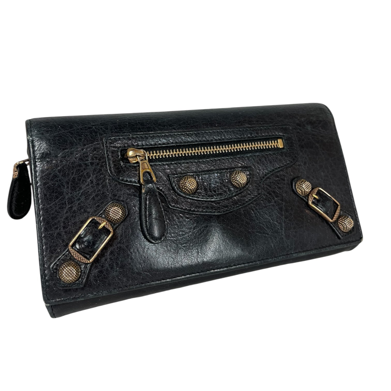 BALENCIAGA/Long Wallet/Leather/BLK/253054 1000 K 521053 view 1