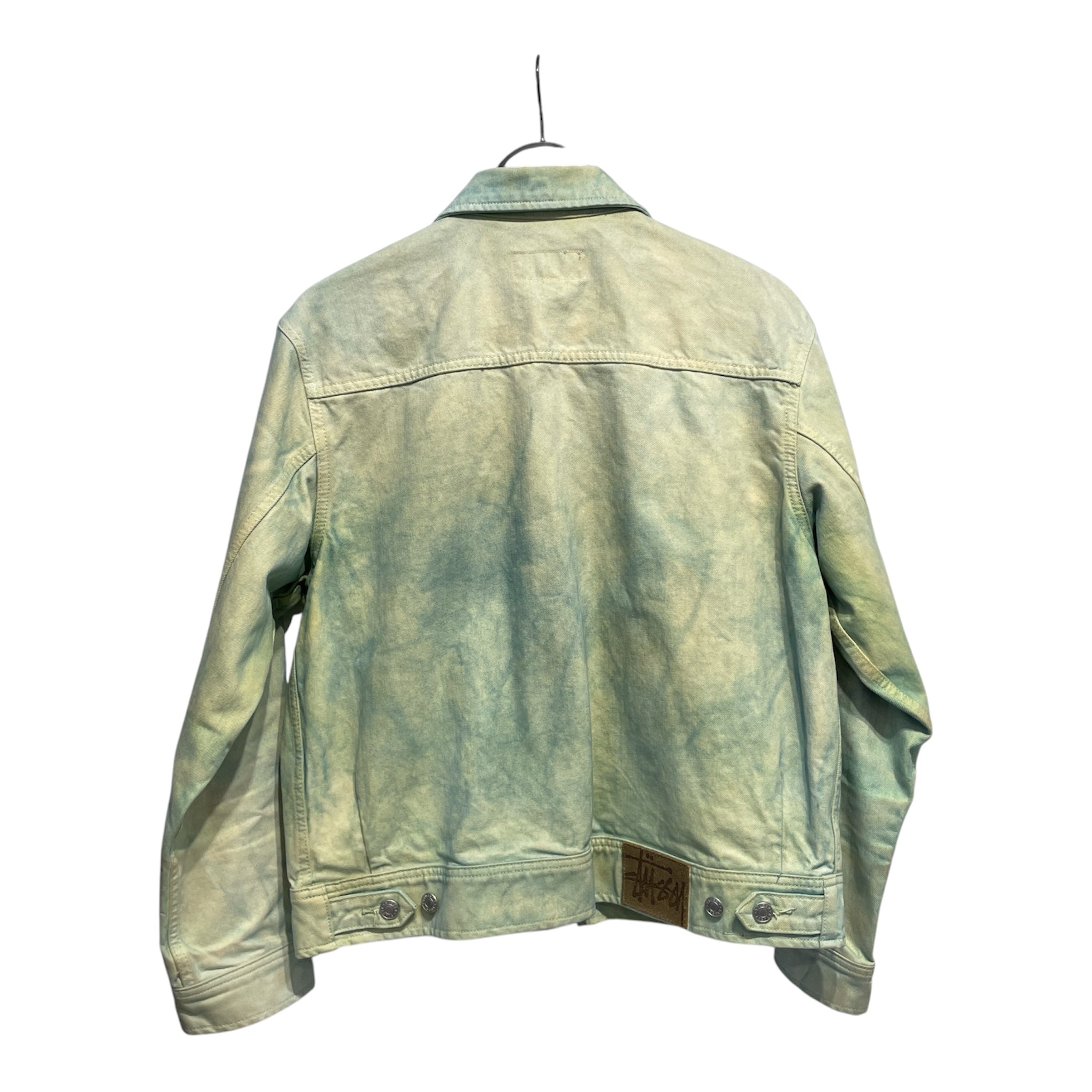 STUSSY/Denim Jkt/S/Denim/GRN/ view 2