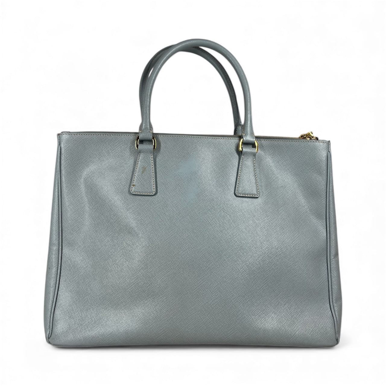PRADA/Hand Bag/Leather/BLU/64 view 2