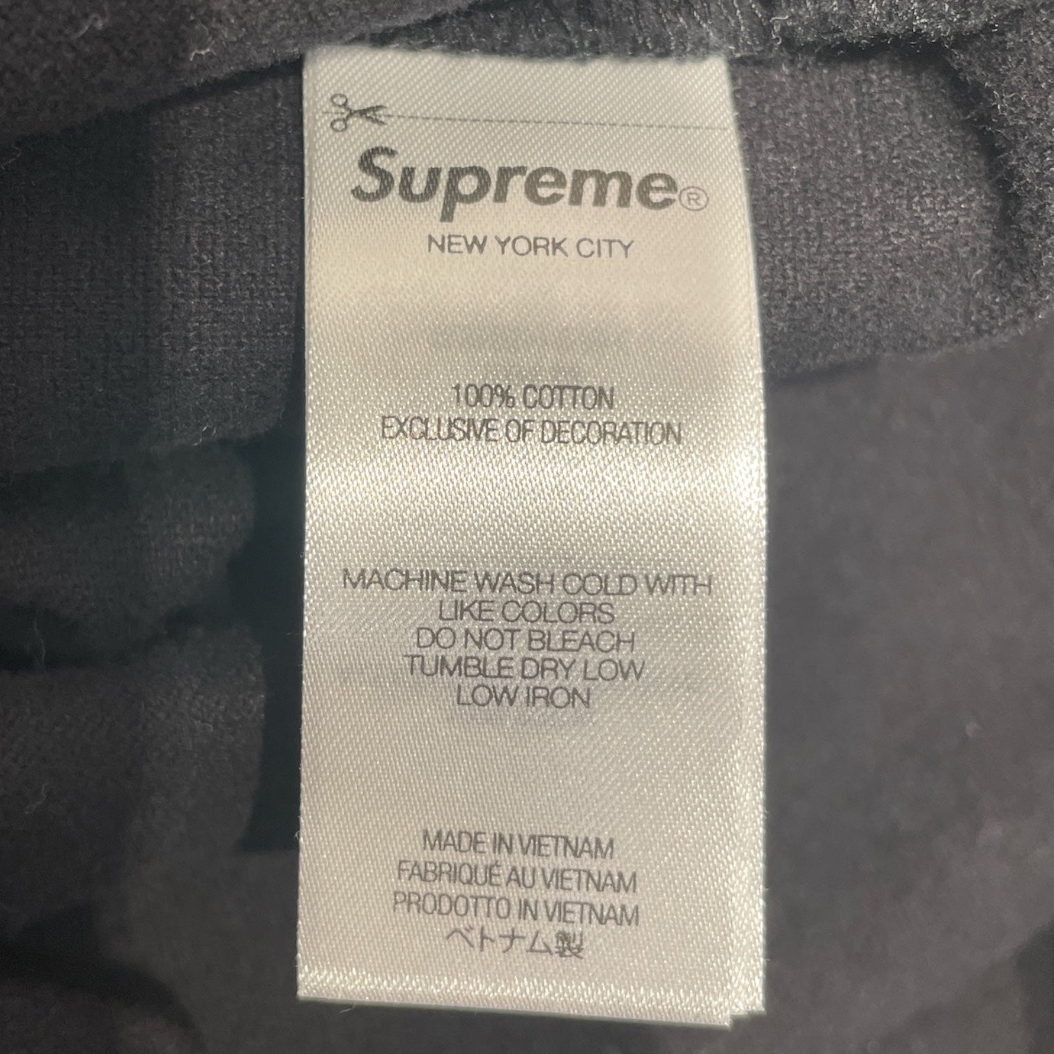 Supreme/Polo Shirt/M/Cotton/BLK/Flannel Pajama Button Shirt view 4