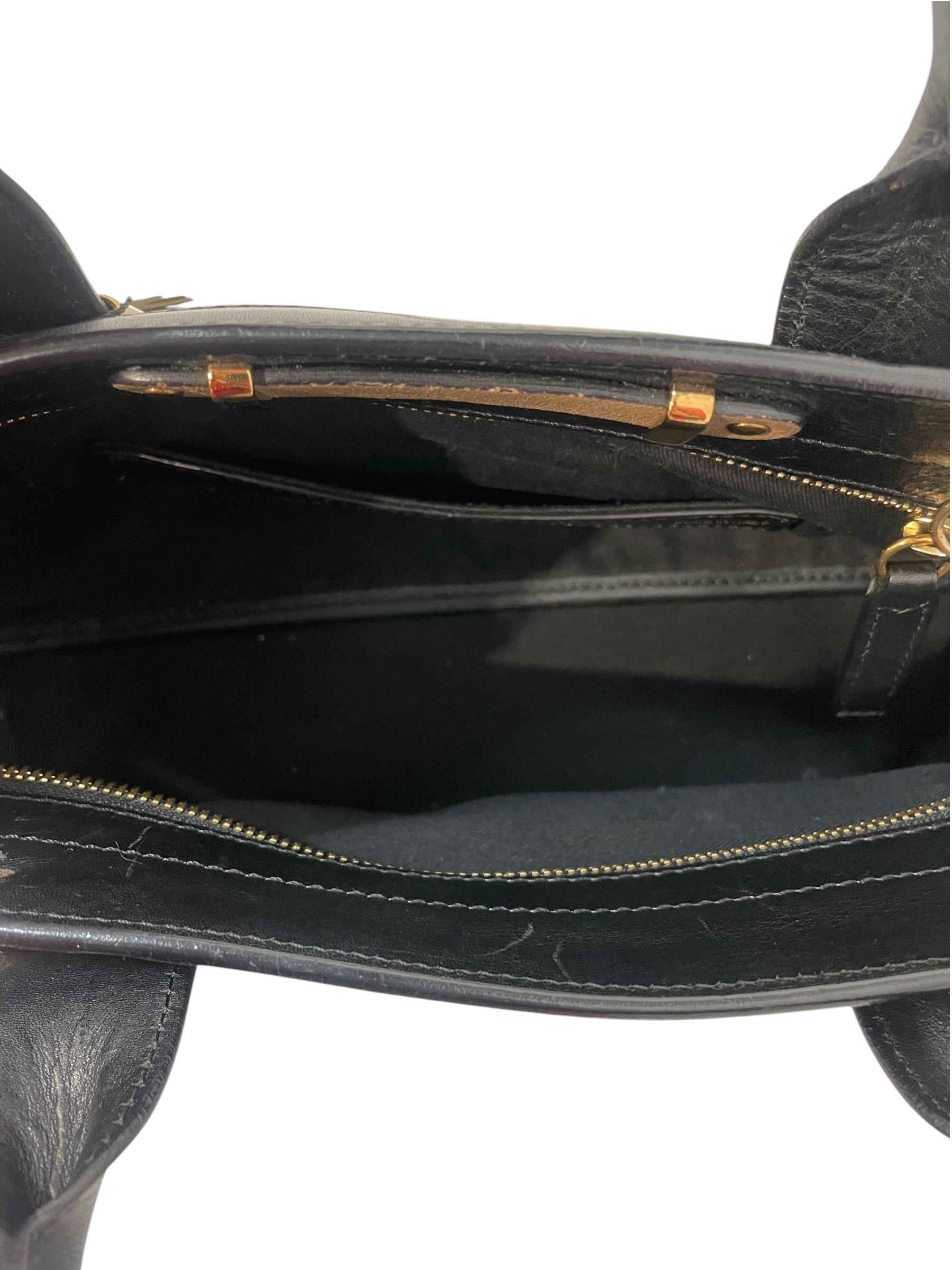 Chloe/Hand Bag/Border/Leather/BRW/Alice leather handle bag view 4