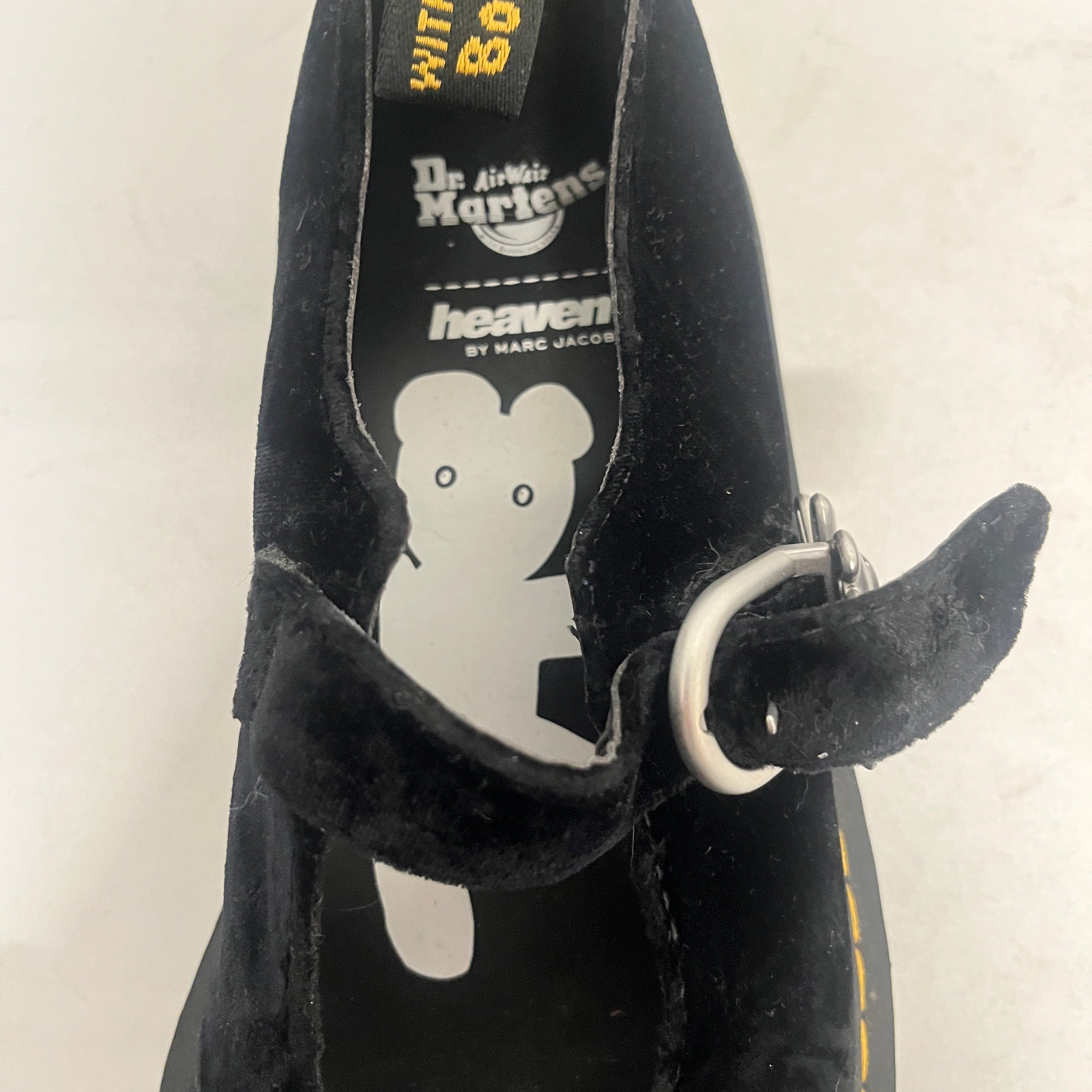 Heaven By Marc Jacobs/Dr.Martens/Shoes/EU 42/Velour/BLK/ADDINA BEX view 3