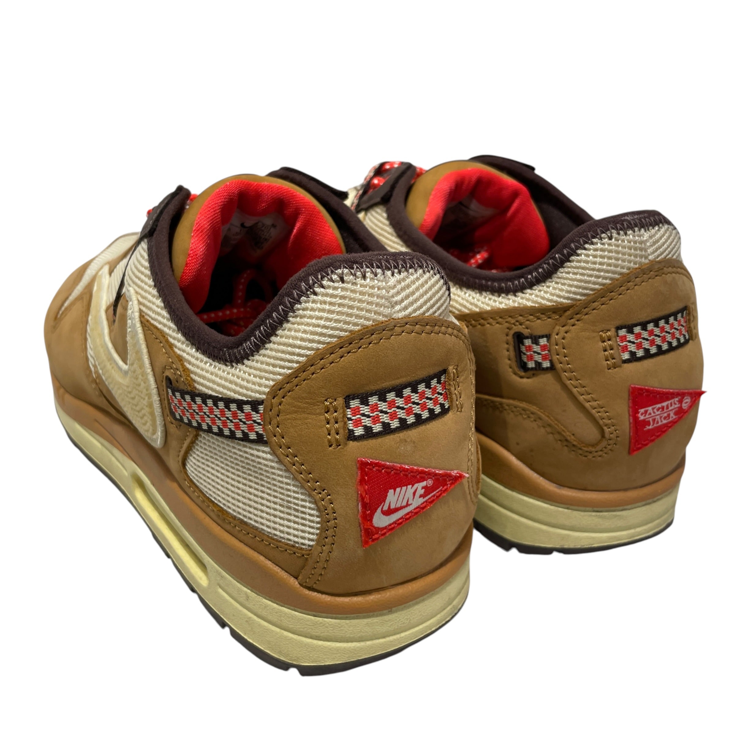 NIKE/Low-Sneakers/US 13/Cotton/BEG/wheat view 2