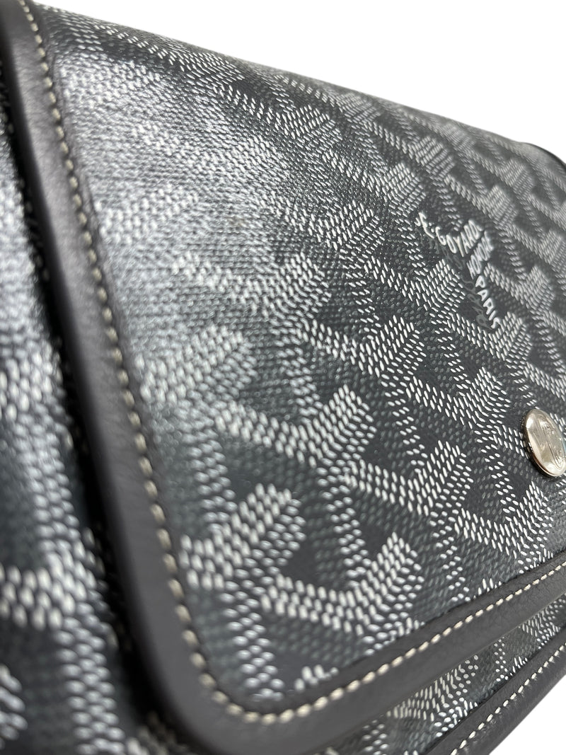 GOYARD/Bag/OS/Monogram/Leather/GRY/PLUMET POUCH