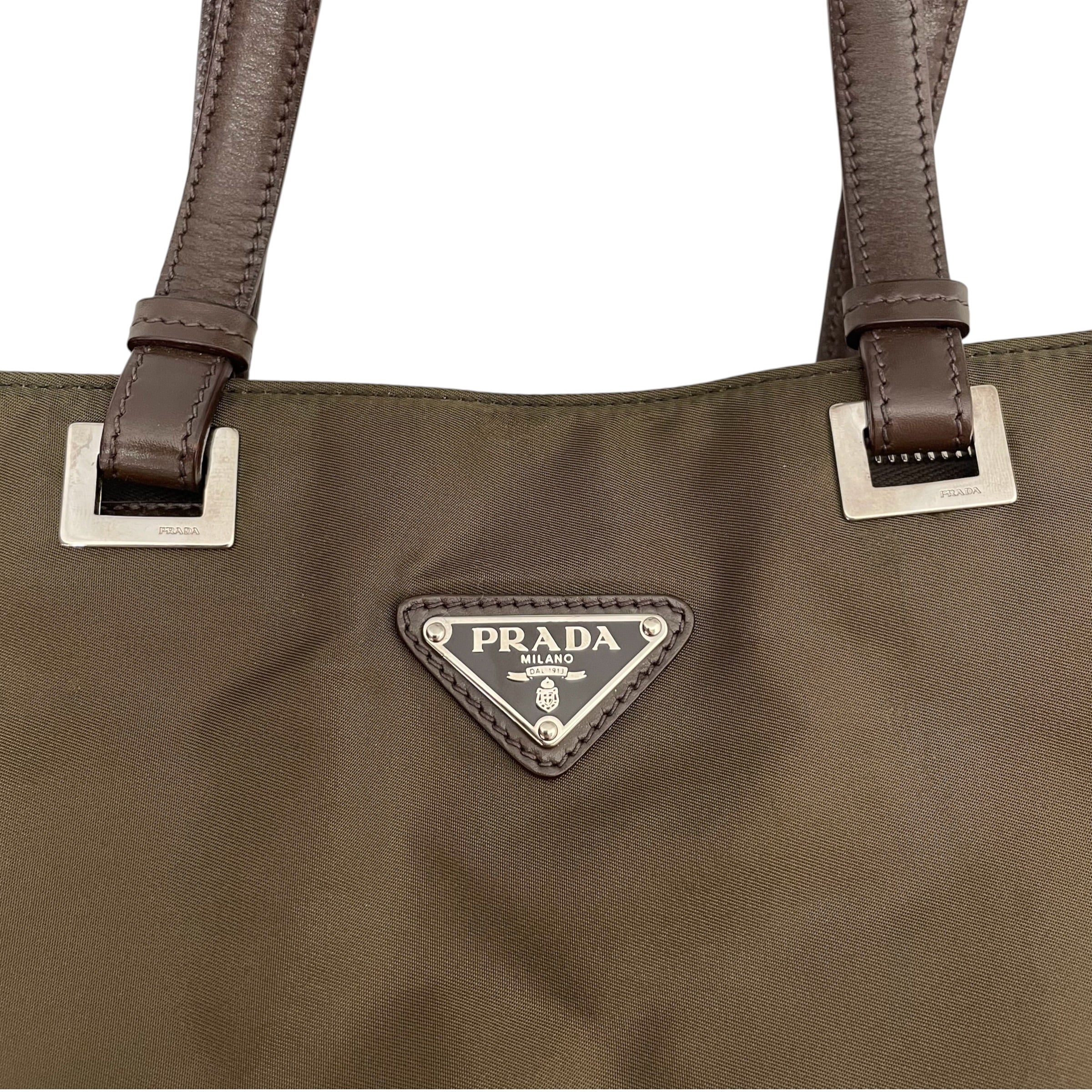 PRADA/Tote Bag/Nylon/BRW/TESSUTO view 6