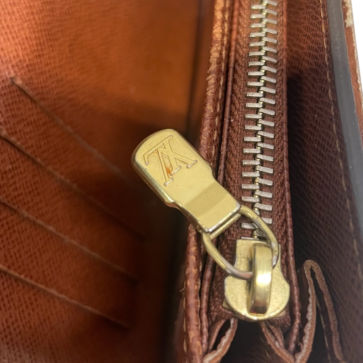 LOUIS VUITTON/Wallet/Monogram/BRW/alexandra cloth wallet view 6