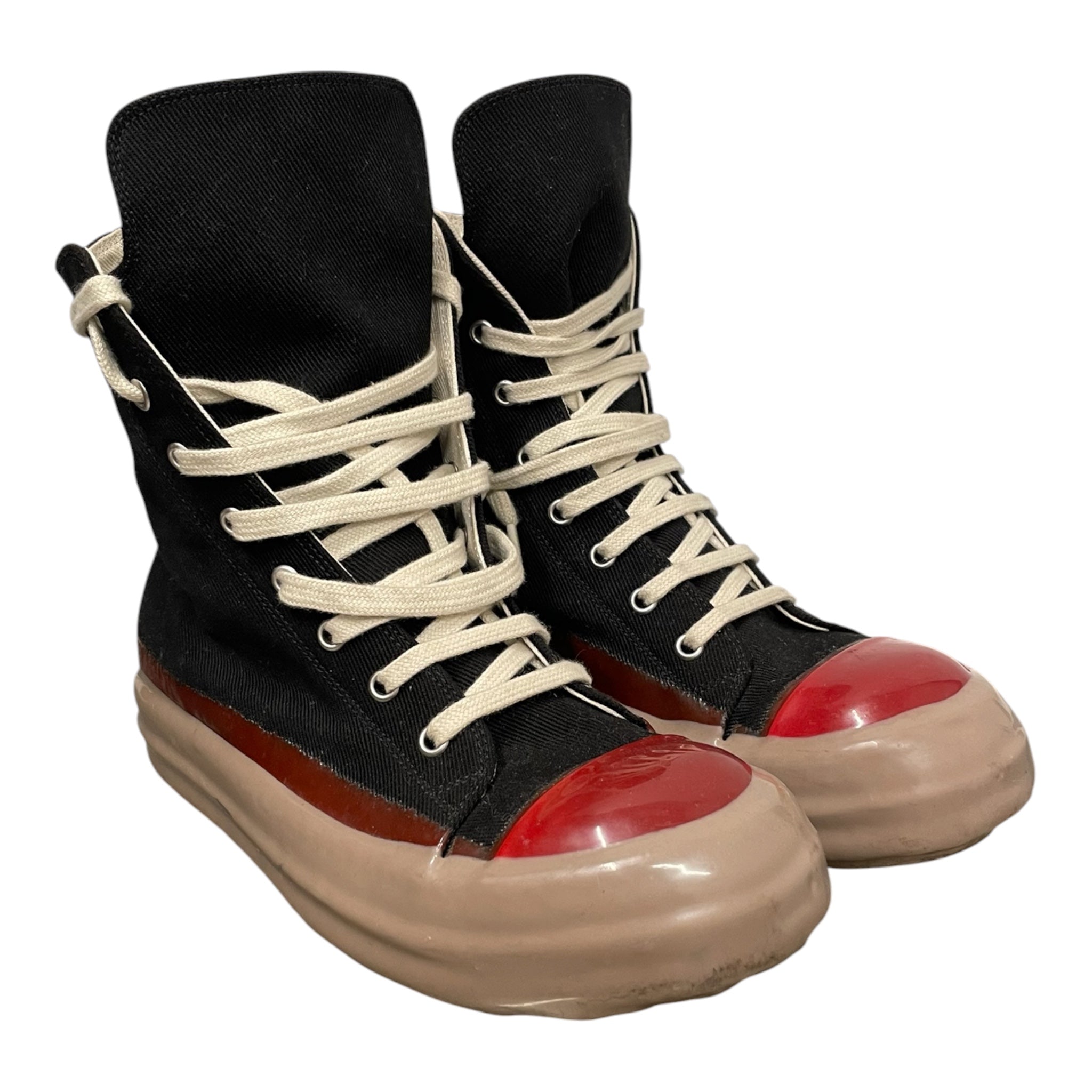 RICK OWENS DRKSHDW/Hi-Sneakers/EU 39/Cotton/BLK/CONCORDIANS view 1