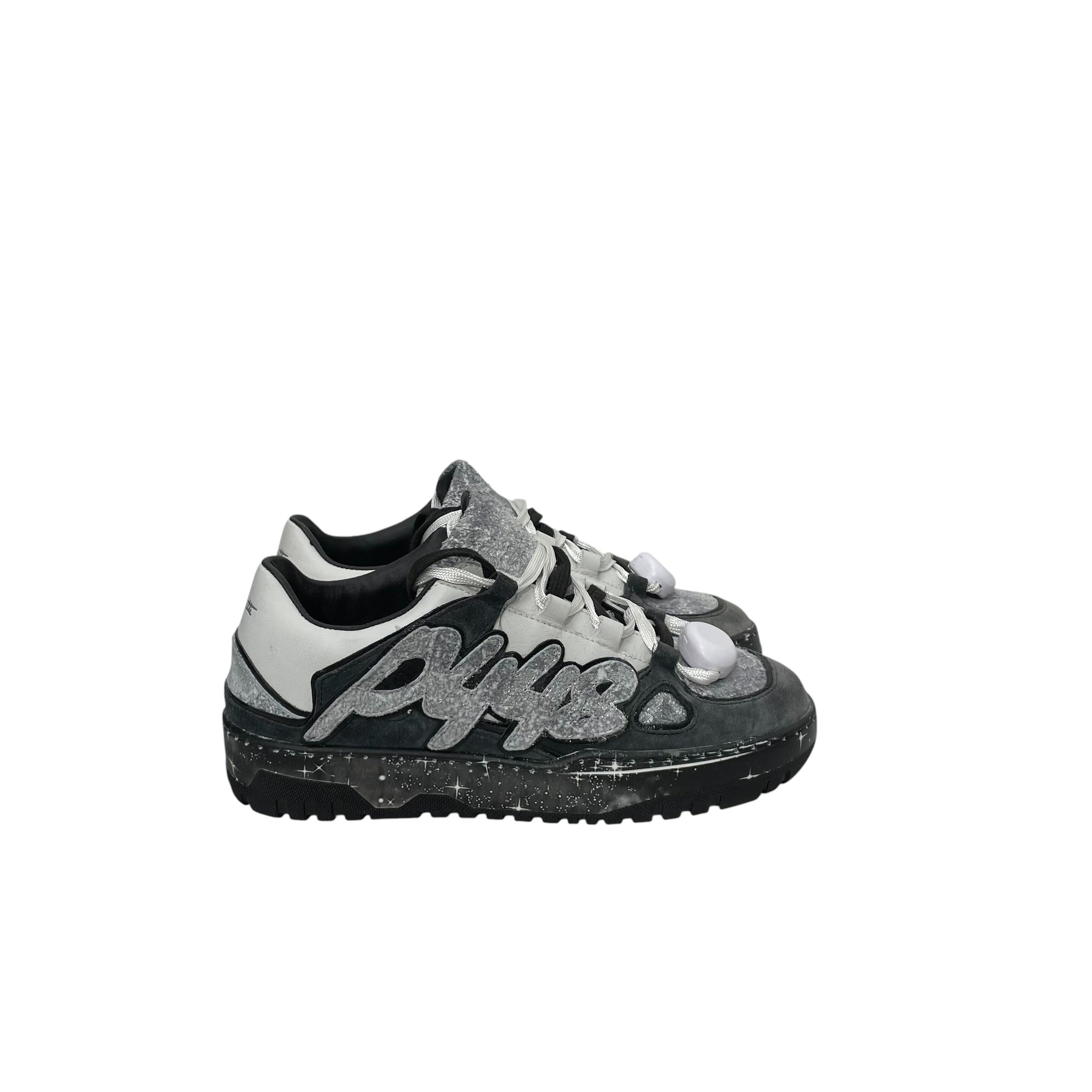 P448 GEORGE/Low-Sneakers/US 7.5/All Over Print/WHT/ view 4