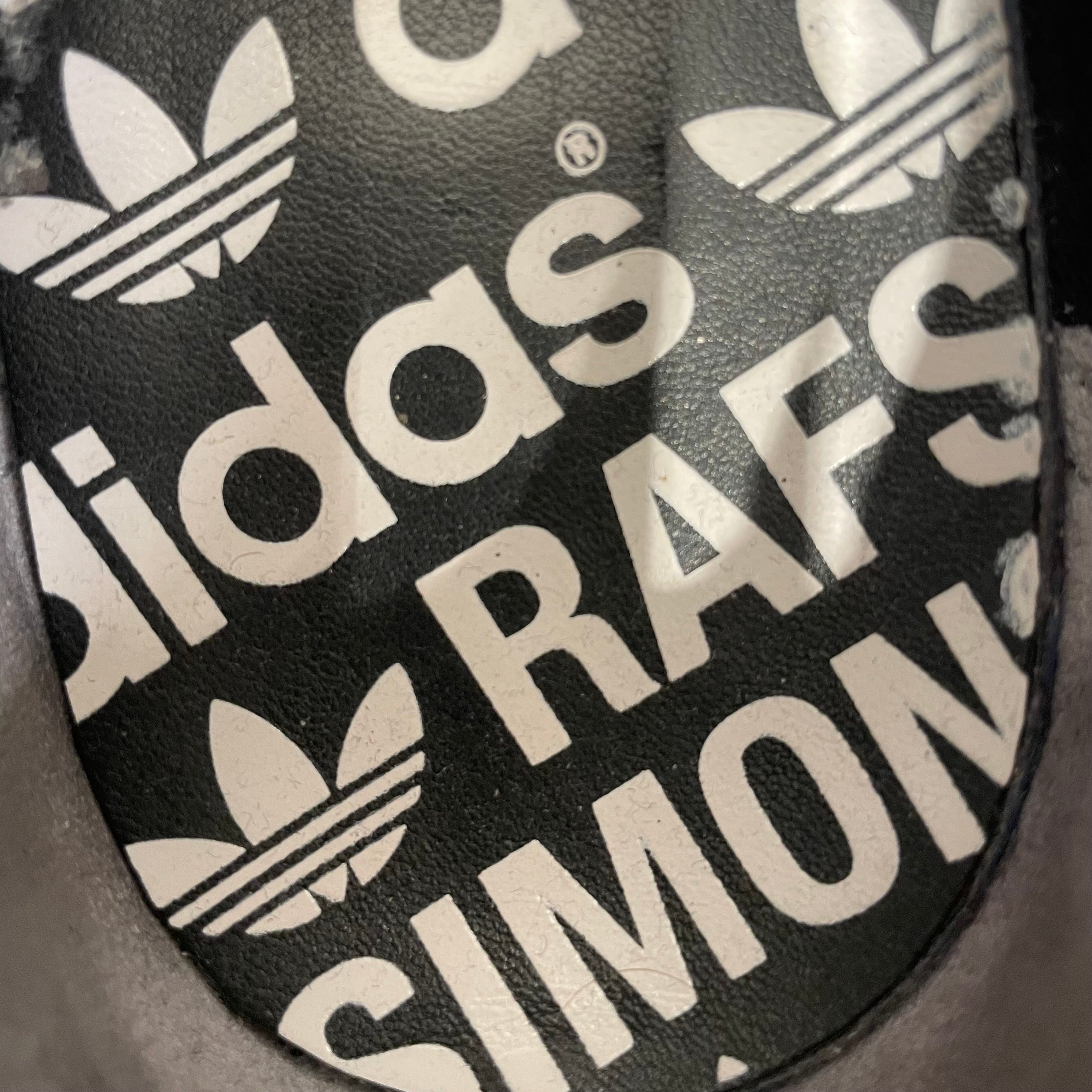 RAF SIMONS/adidas/Low-Sneakers/US 8/Cotton/BLK/ view 3