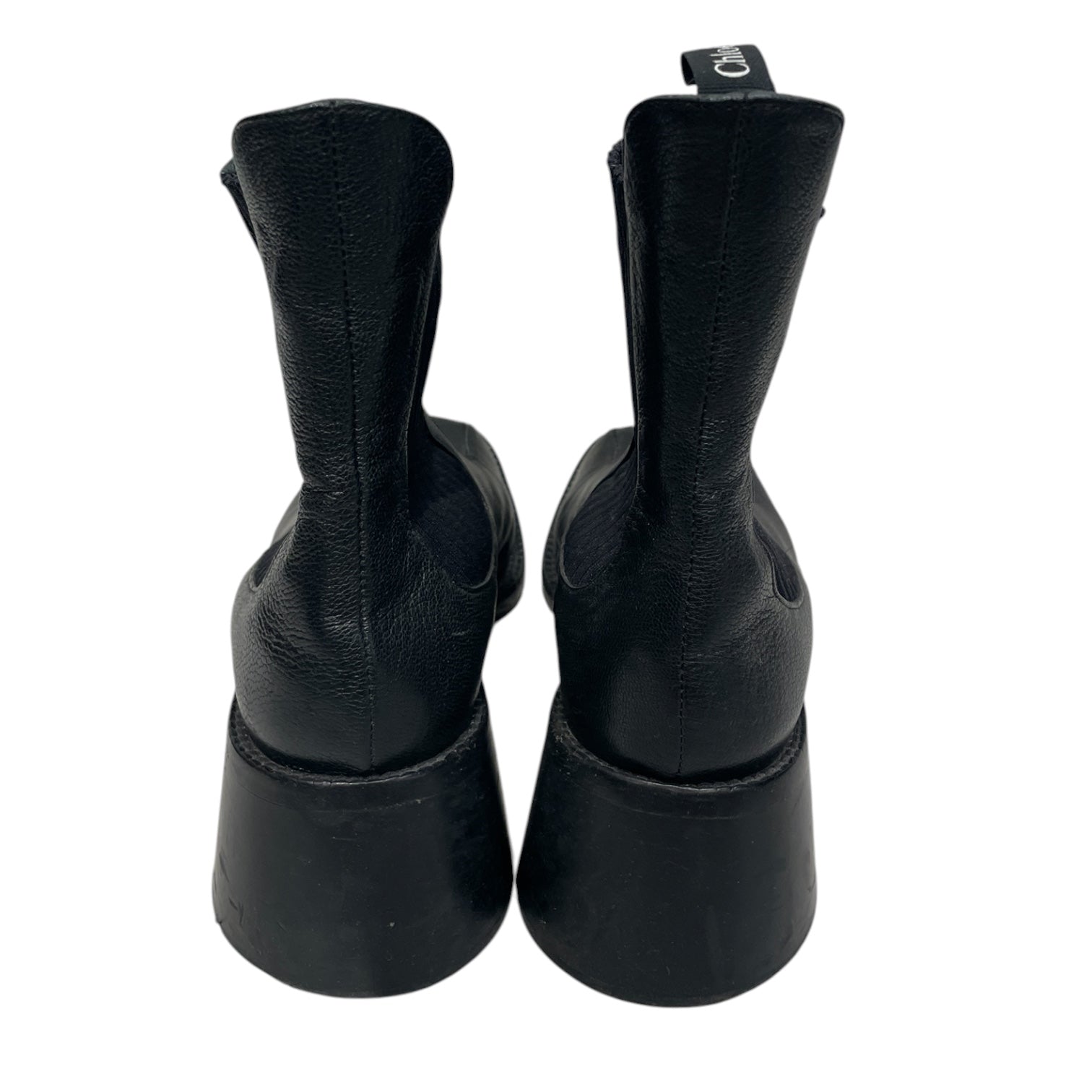 Chloe/Shoes/US 7.5/Leather/BLK/041956 view 3
