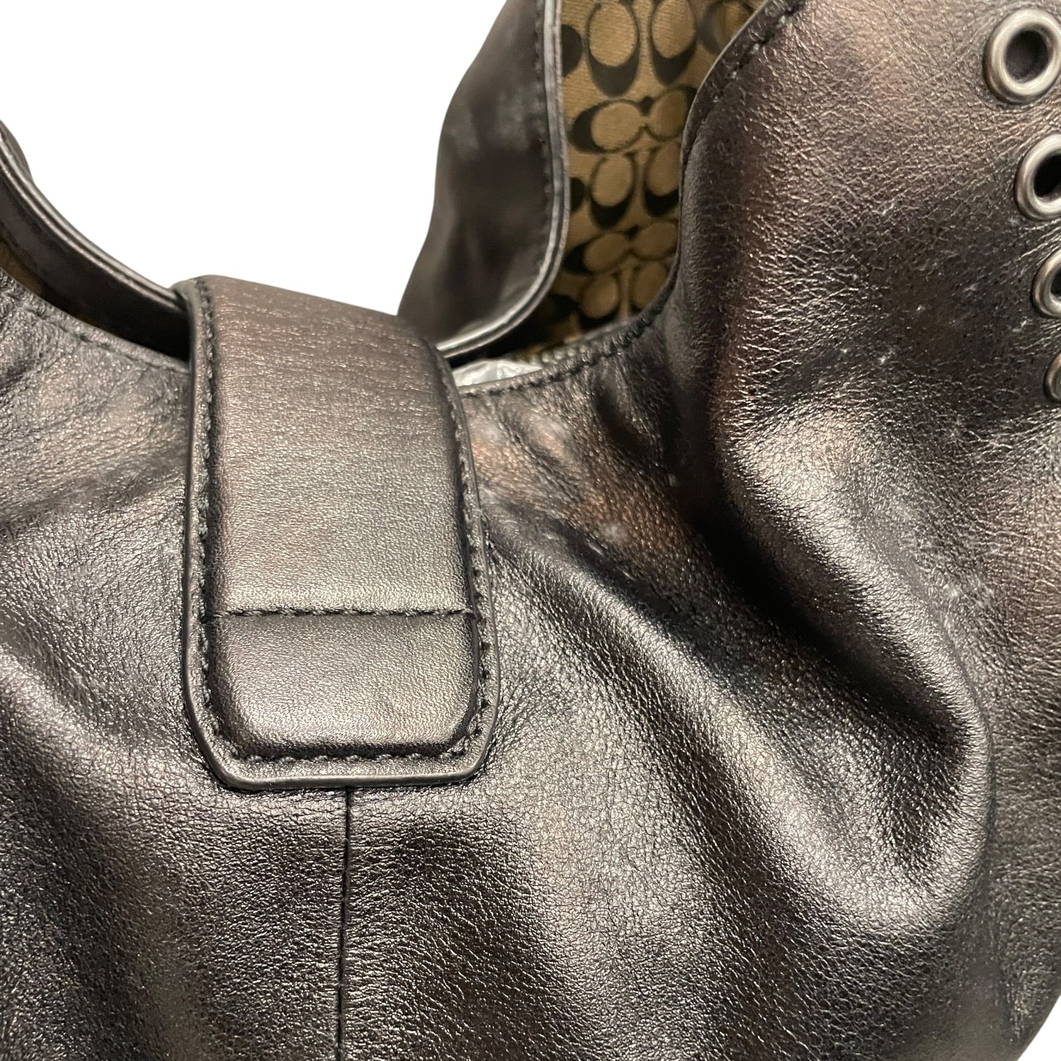 COACH/Bag/Leather/BLK/MADISON CARLYLE/GROMMETS view 5