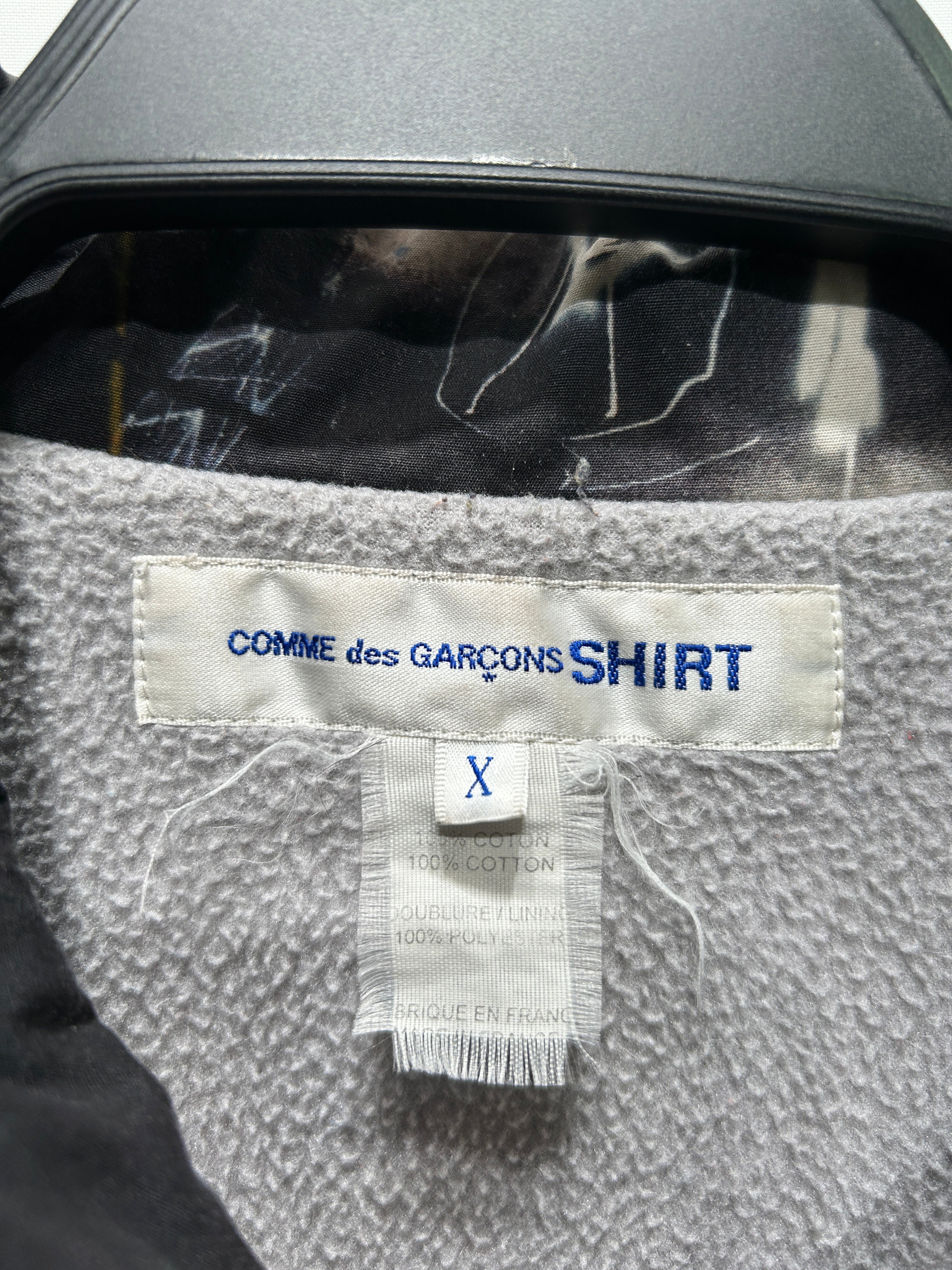 COMME des GARCONS SHIRT/FUTURA/Jacket/L/XL/Cotton/BLK/All Over Print/CDG X FUTURA COACH GRAFFITI view 3