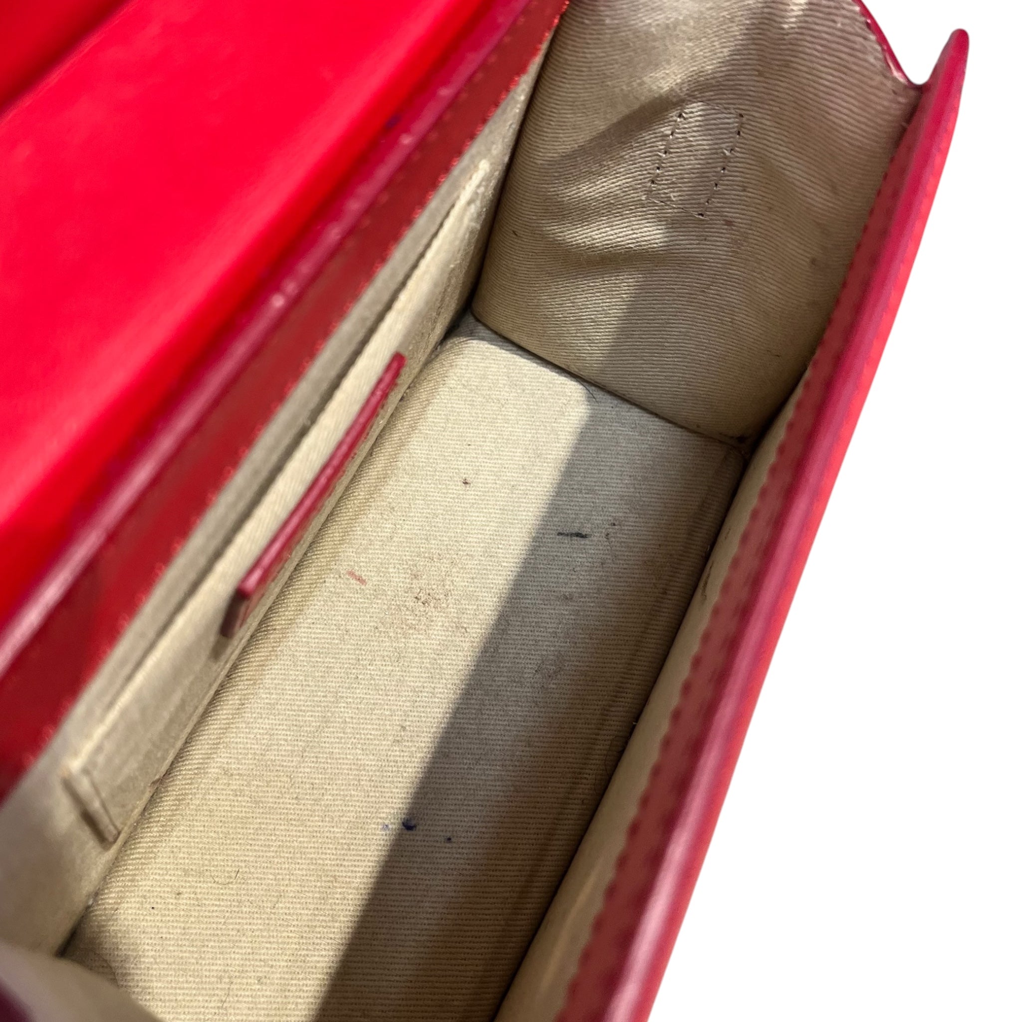 JACQUEMUS/Cross Body Bag/Leather/RED/handle bag view 6