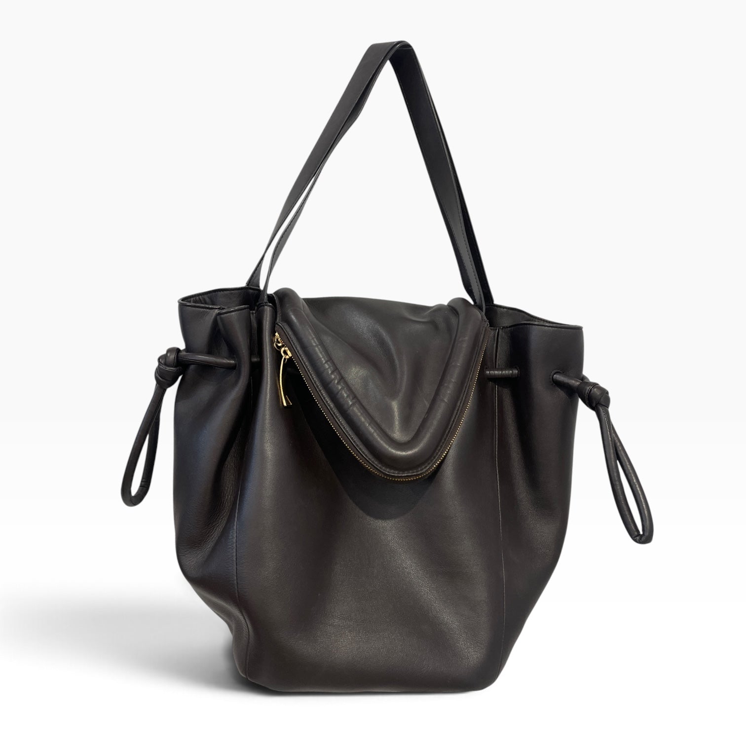 BOTTEGA VENETA/Hand Bag/Leather/BLK/839b9wq view 1