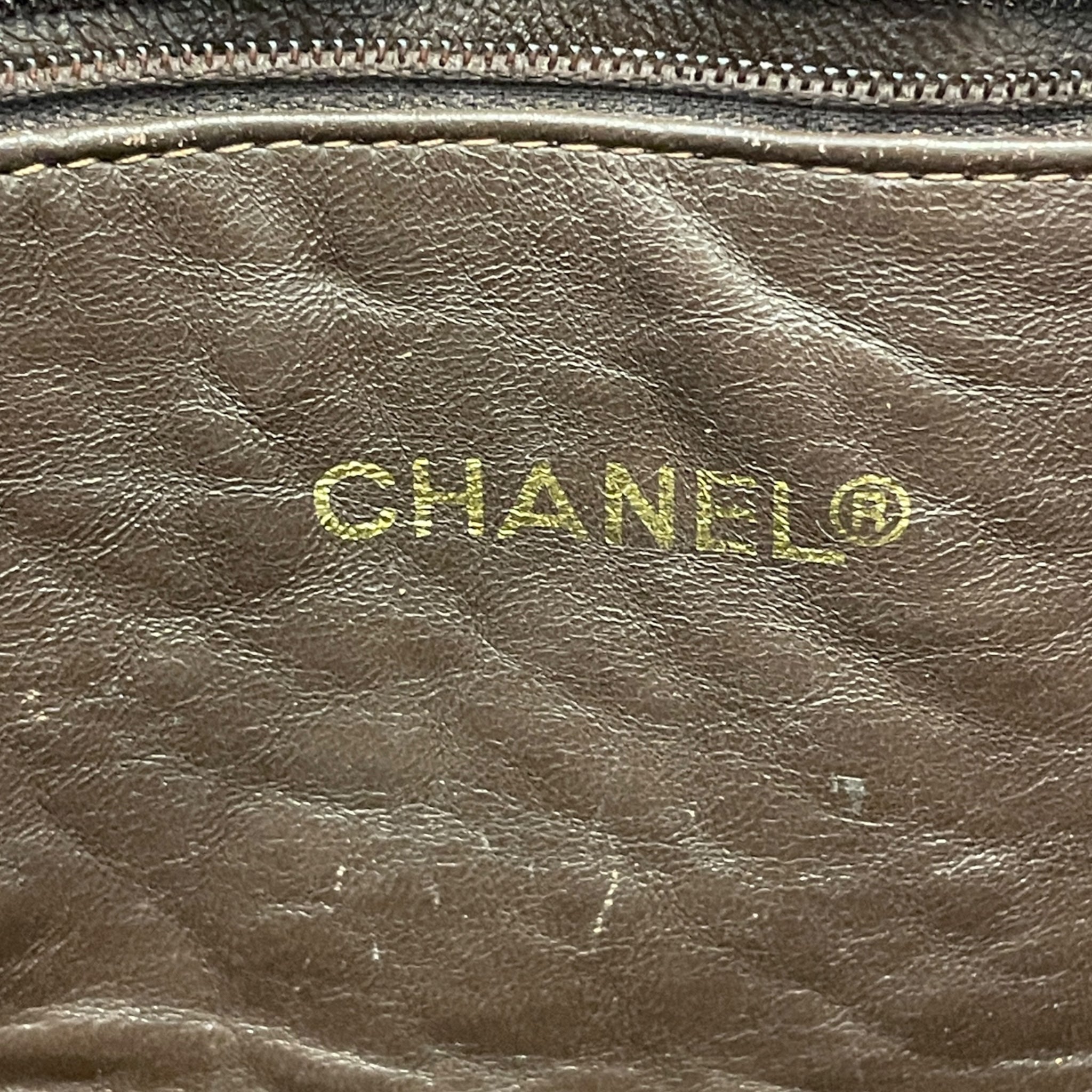 CHANEL/Tote Bag/Animal Pattern/Leather/BRW/VTG ALLIGATOR SHOPPER TOTE view 5