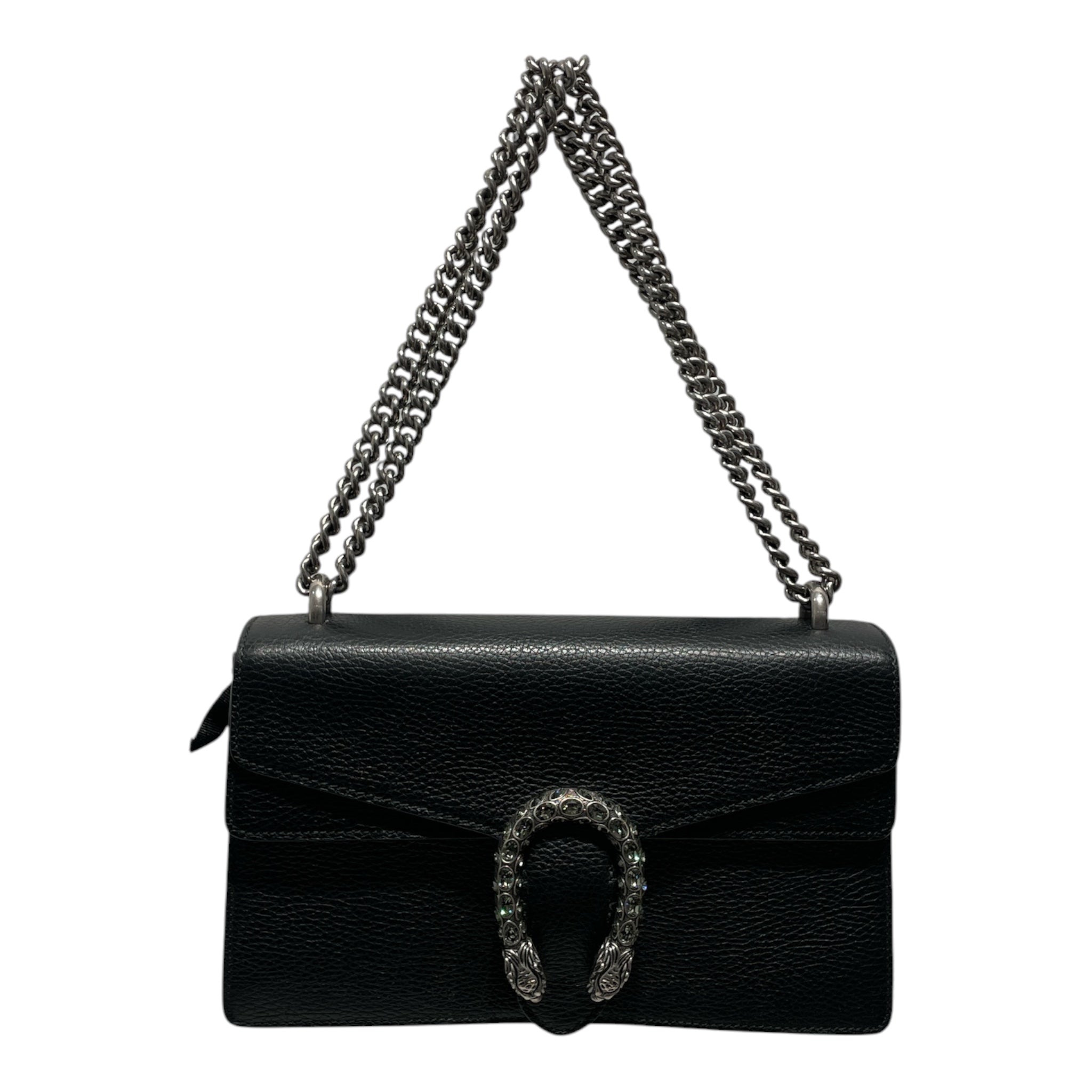 GUCCI/Hand Bag/Leather/BLK/Dionysus Black Bag view 1