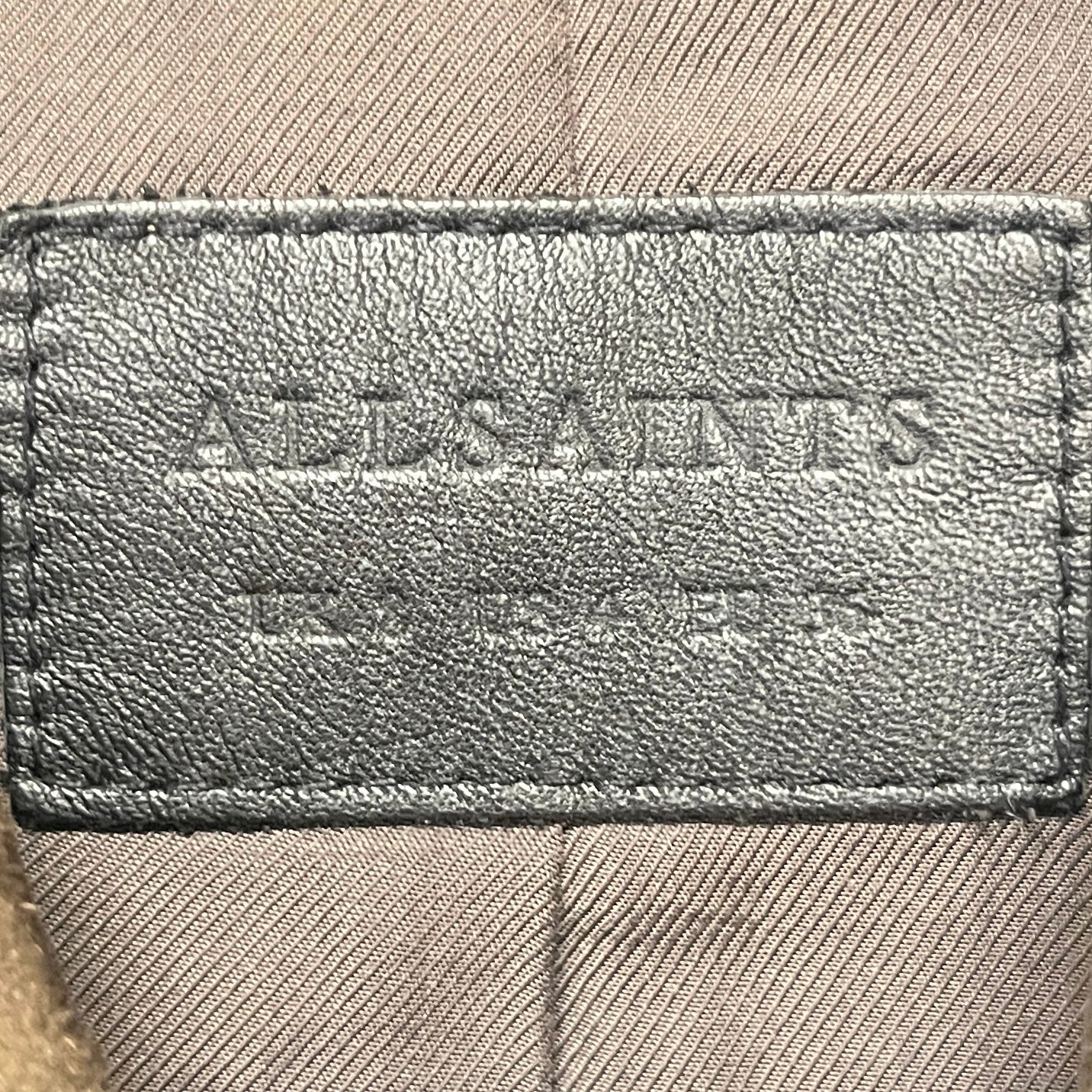 ALLSAINTS/Leather Jkt/4/Leather/BRW/CROPPED view 3