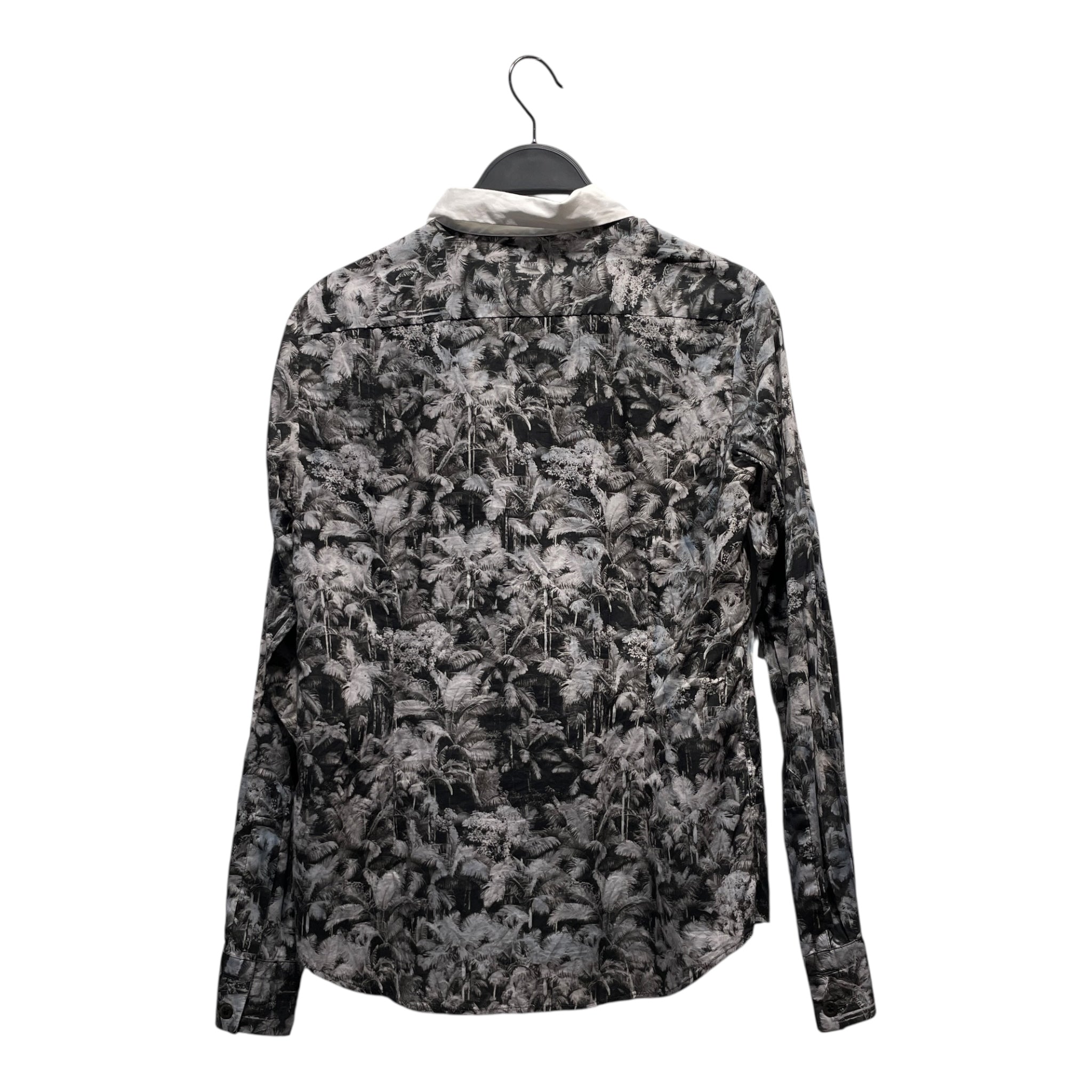 DRIES VAN NOTEN/LS Blouse/S/All Over Print/Cotton/WHT/ view 2