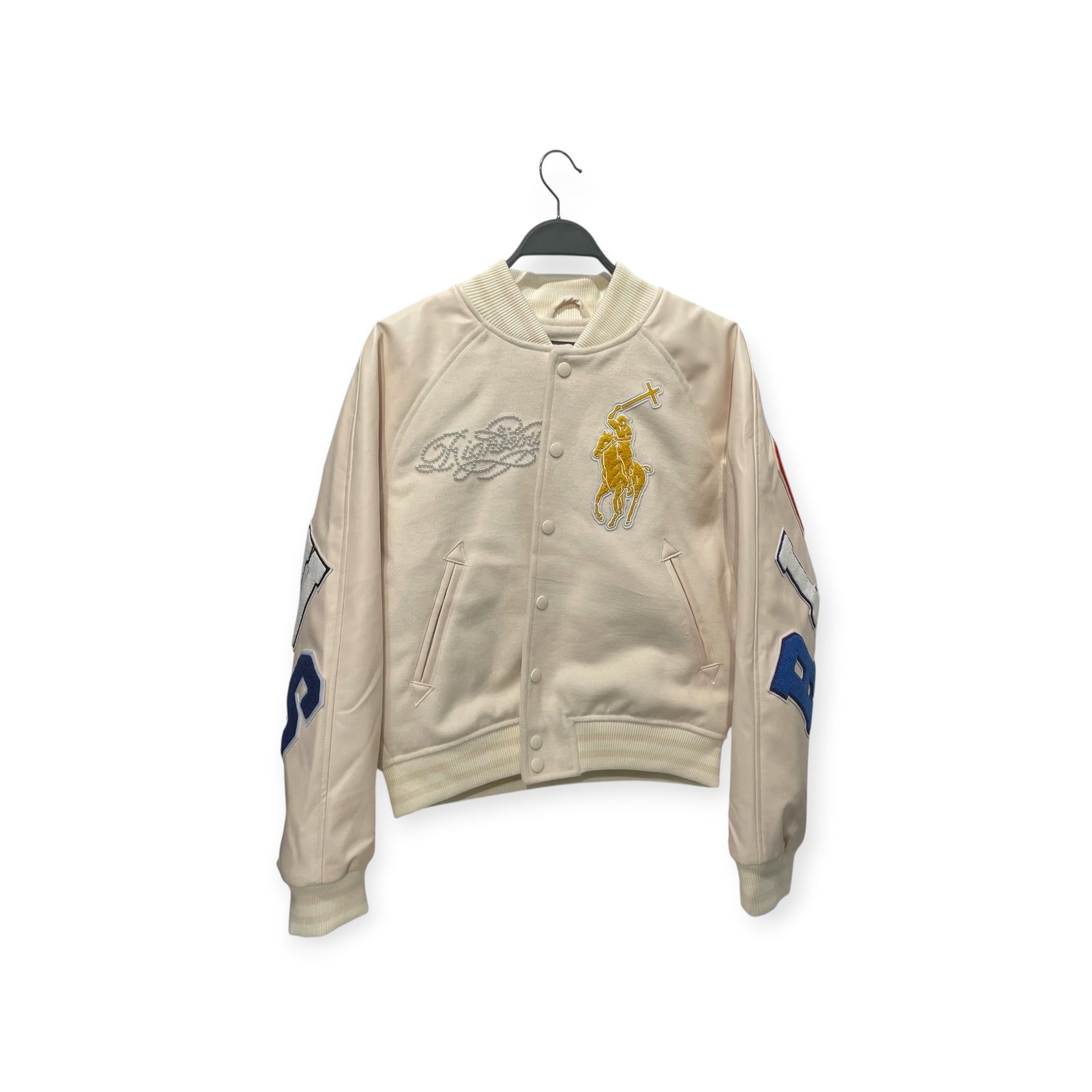 RIGHTEOUS/Jacket/M/WHT/COLORFUL LETTERS view 1
