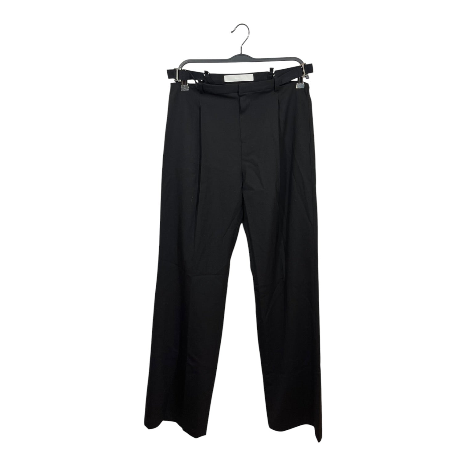 DION LEE/Straight Pants/S/Wool/BLK/V-WIRE TROUSERS view 1
