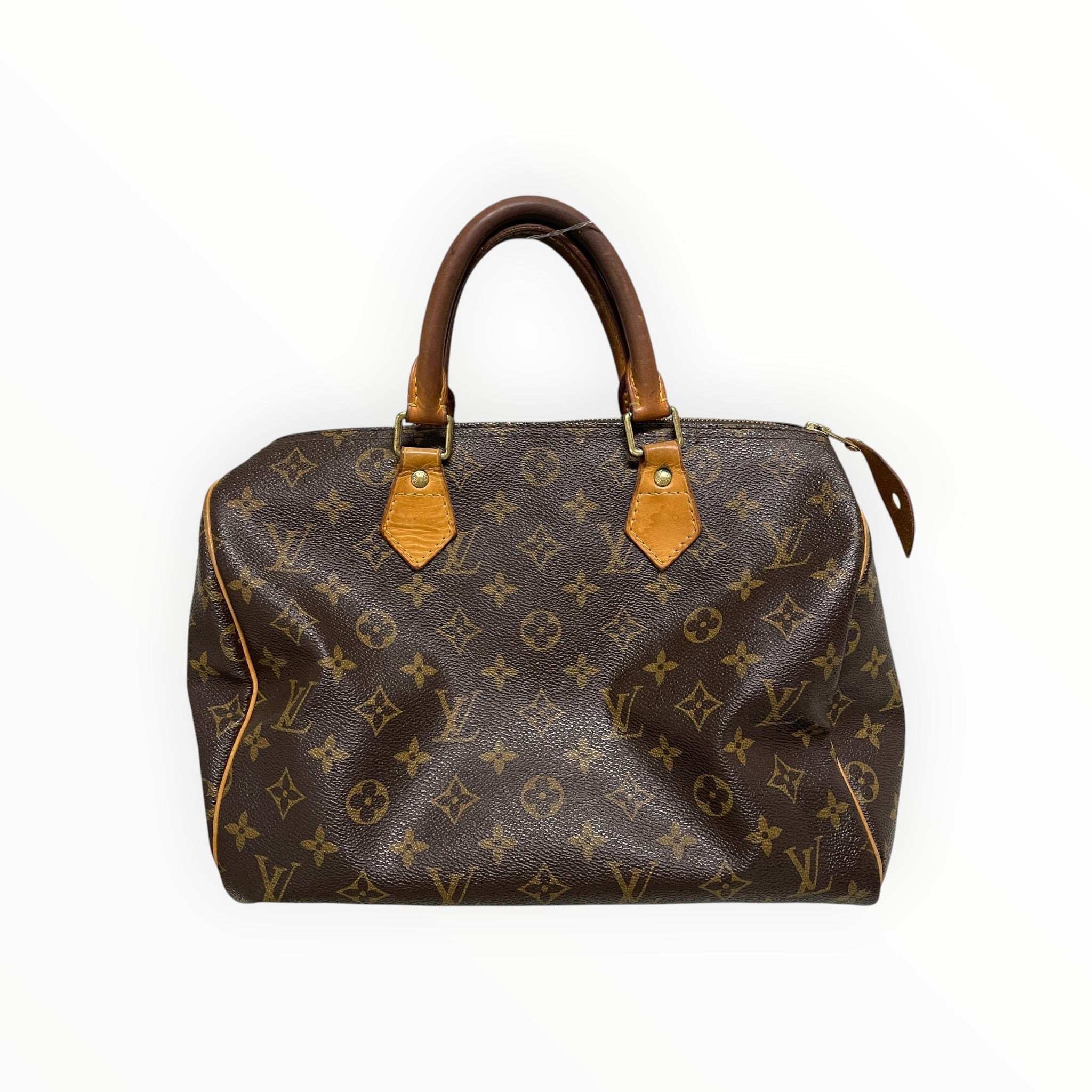 LOUIS VUITTON/Hand Bag/Monogram/Leather/BRW/H3YQ3B8/SPEEDY HANDBAG view 1