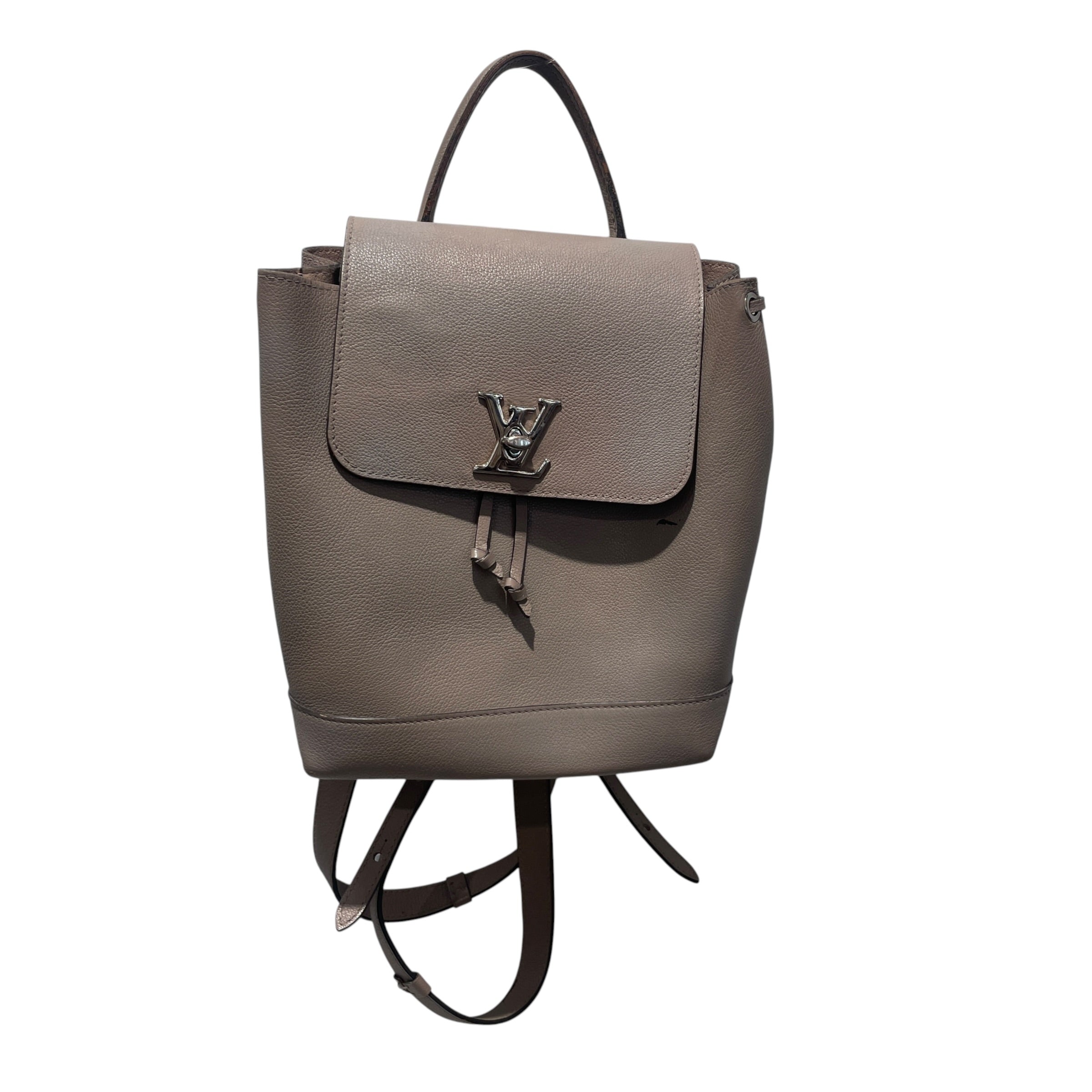 LOUIS VUITTON/Backpack/Leather/KHK/LOCKME view 1
