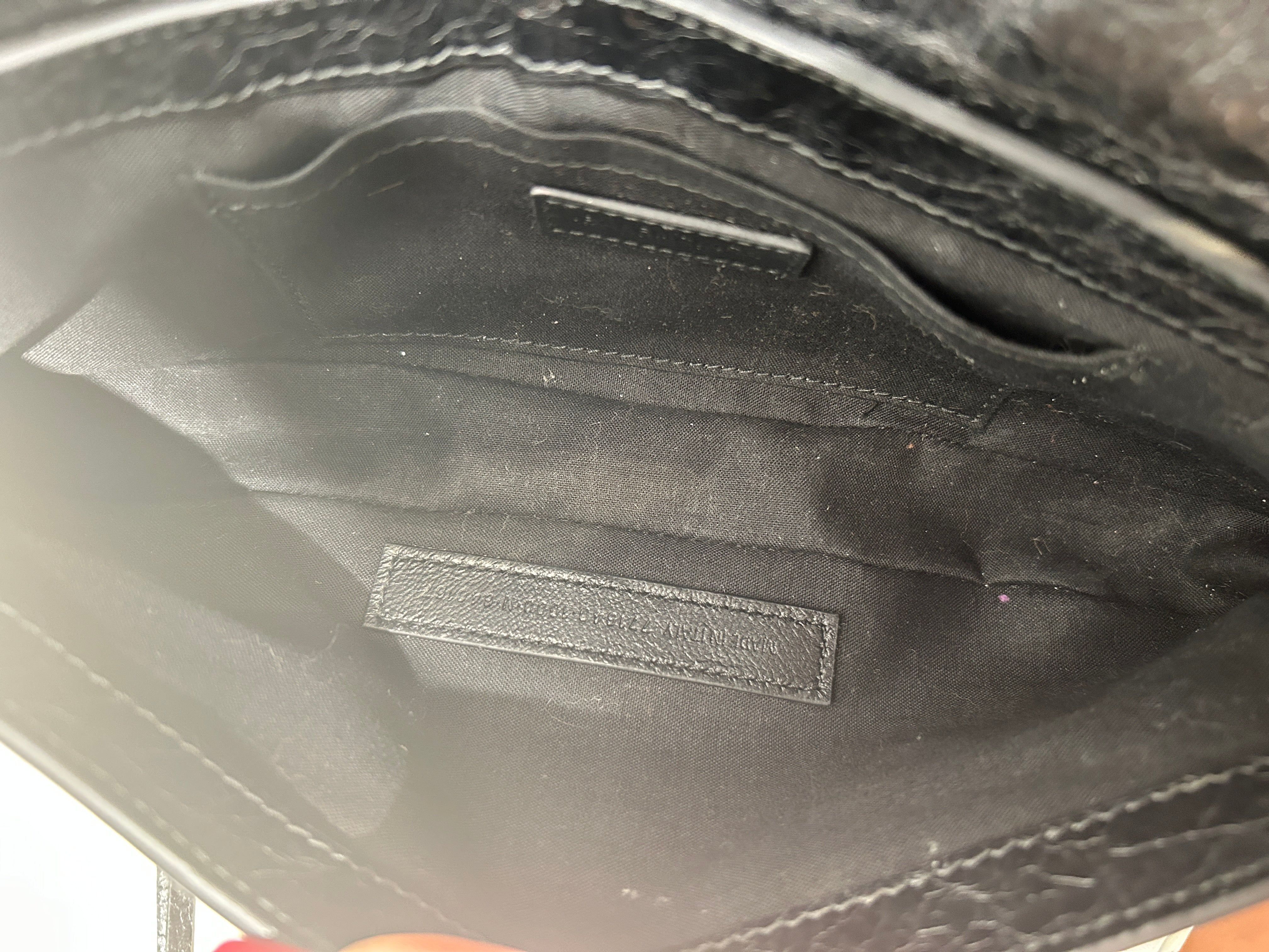 BALENCIAGA/Bag/Leather/BLK/LA CAGOLE SLING BAG view 6