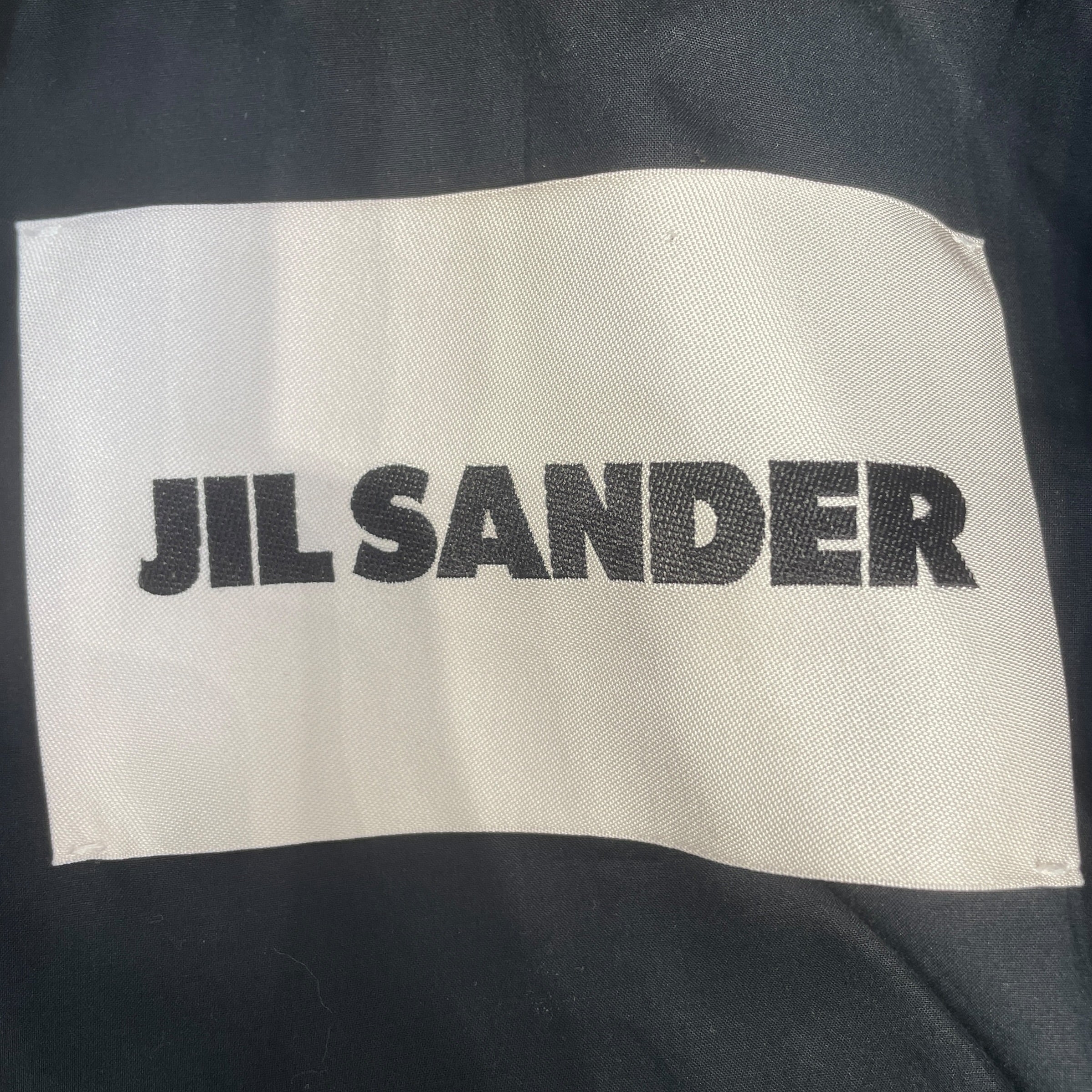 JIL SANDER/Coat/50/Cotton/NVY/ view 3
