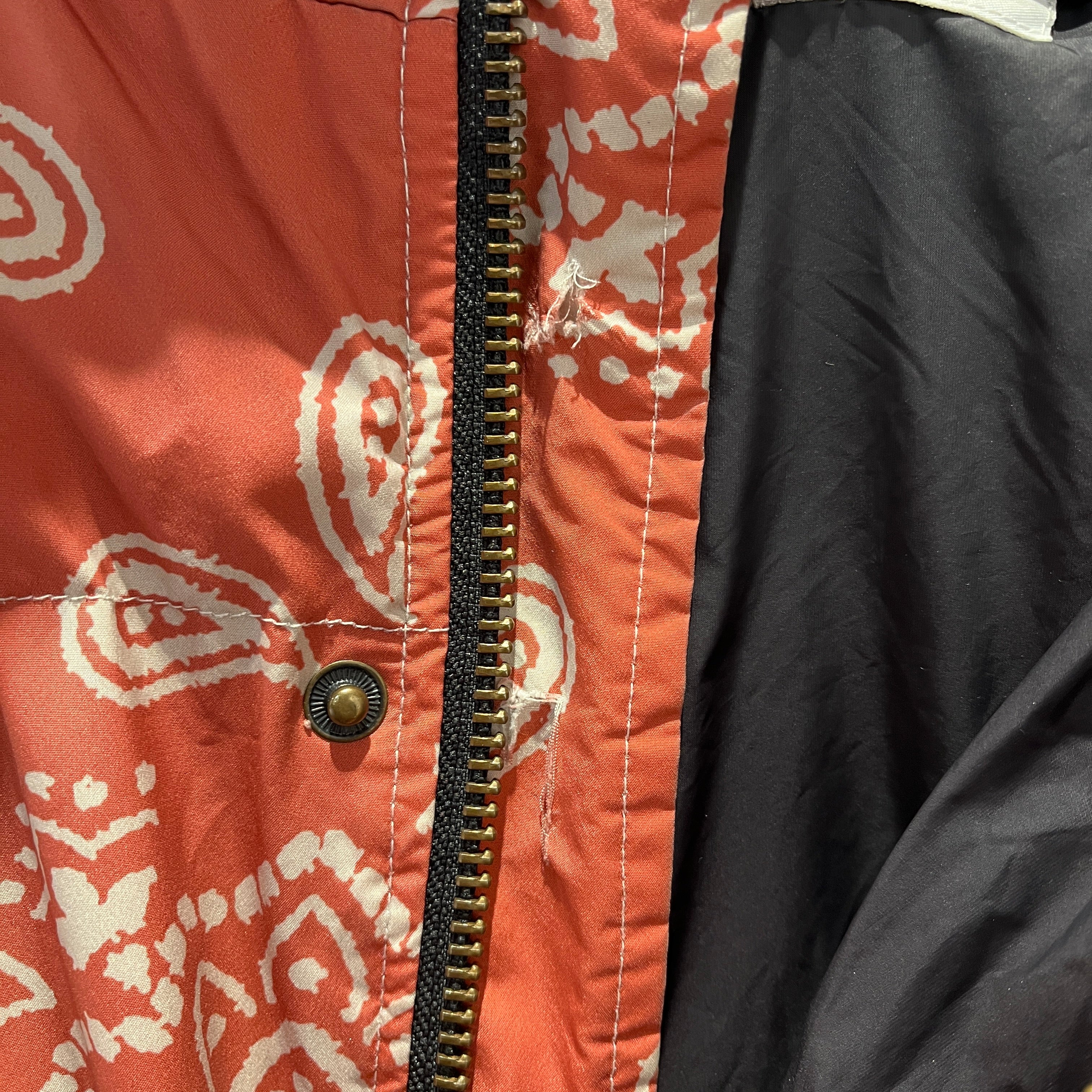 Profound/Puffer Jkt/L/Polyester/MLT/Paisley/color block paisley puffer view 8