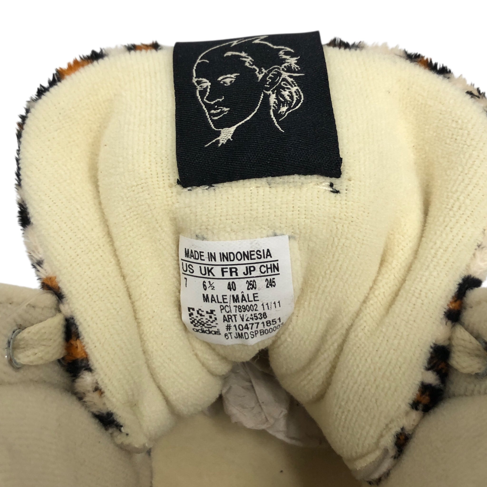 JEREMY SCOTT/Hi-Sneakers/US 7/Leopard/Cotton/BEG/ view 5