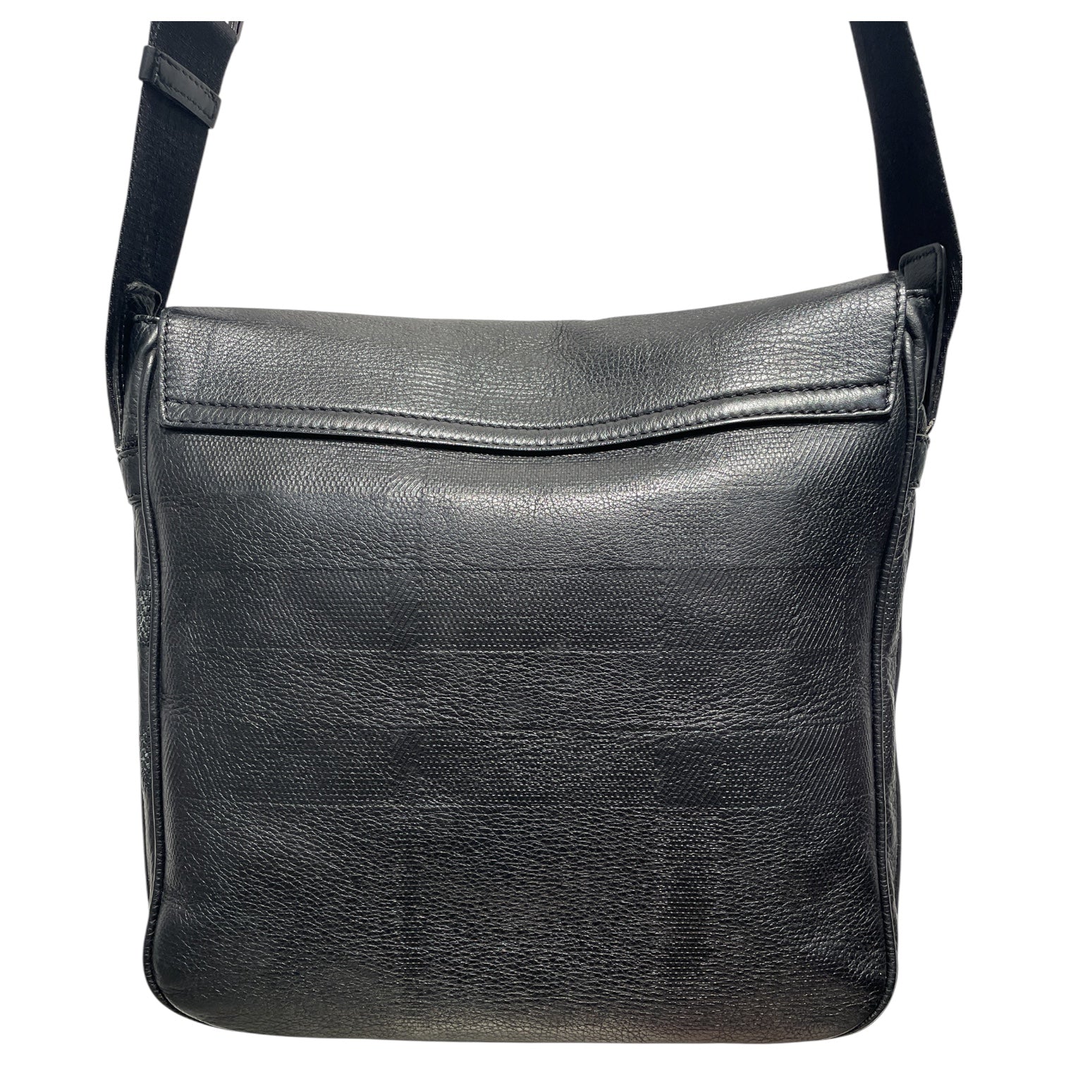 BURBERRY/Cross Body Bag/Plaid/Leather/BLK/Emmett Messenger Bag view 4