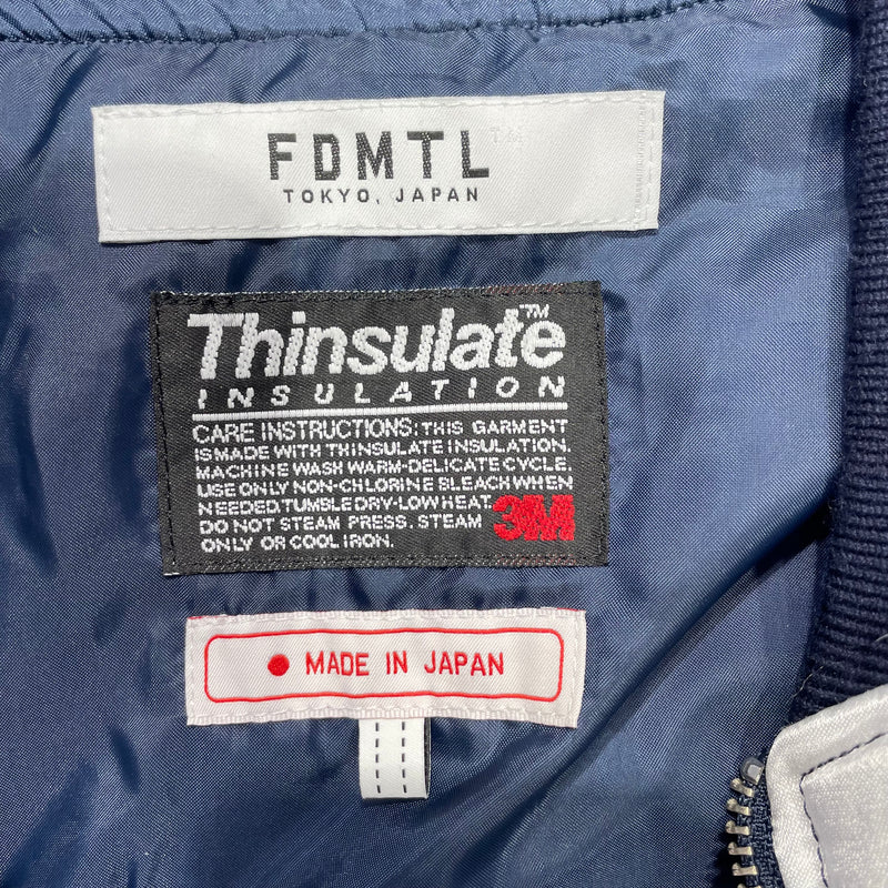 FDMTL/Blouson/4/White/Cotton/All Over Print/