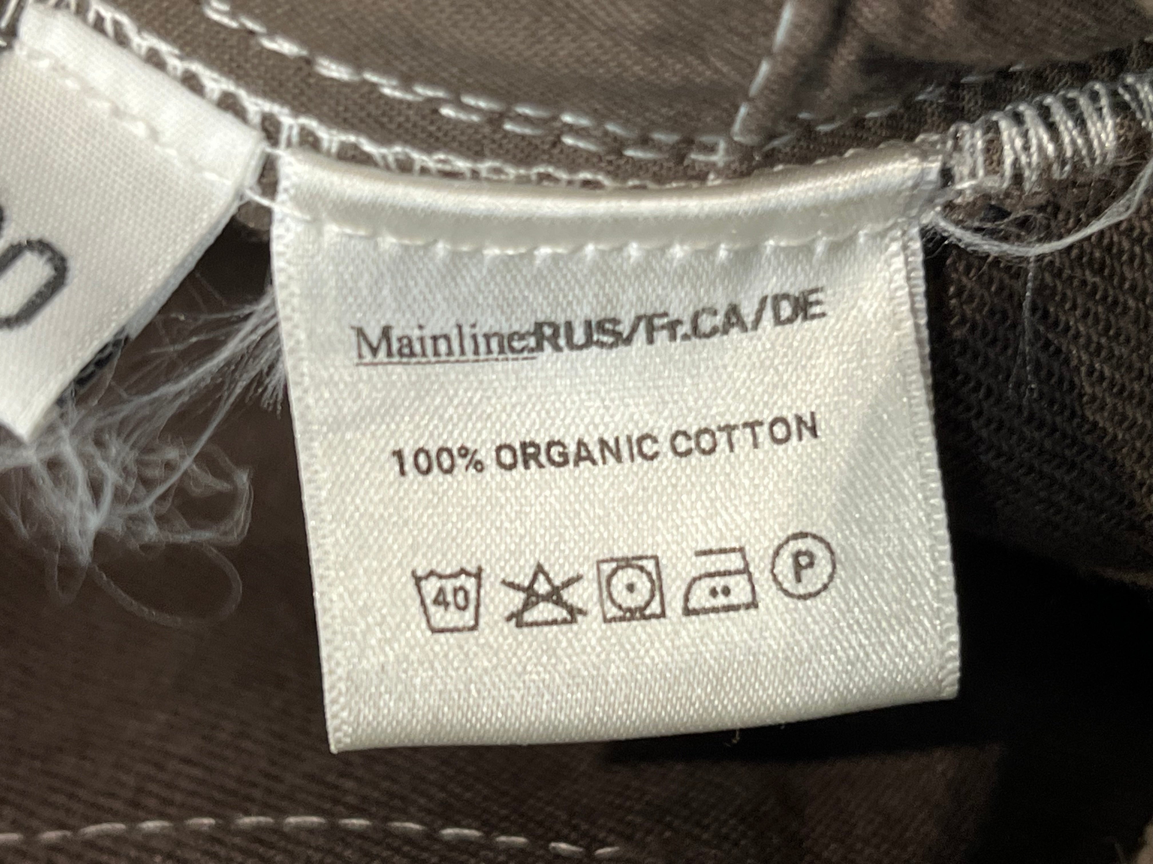Mainline:RUS/Fr.CA/DE/Straight Pants/30/Cotton/BRW/ELLA PANEL JEANS WHT STAR BTN view 4