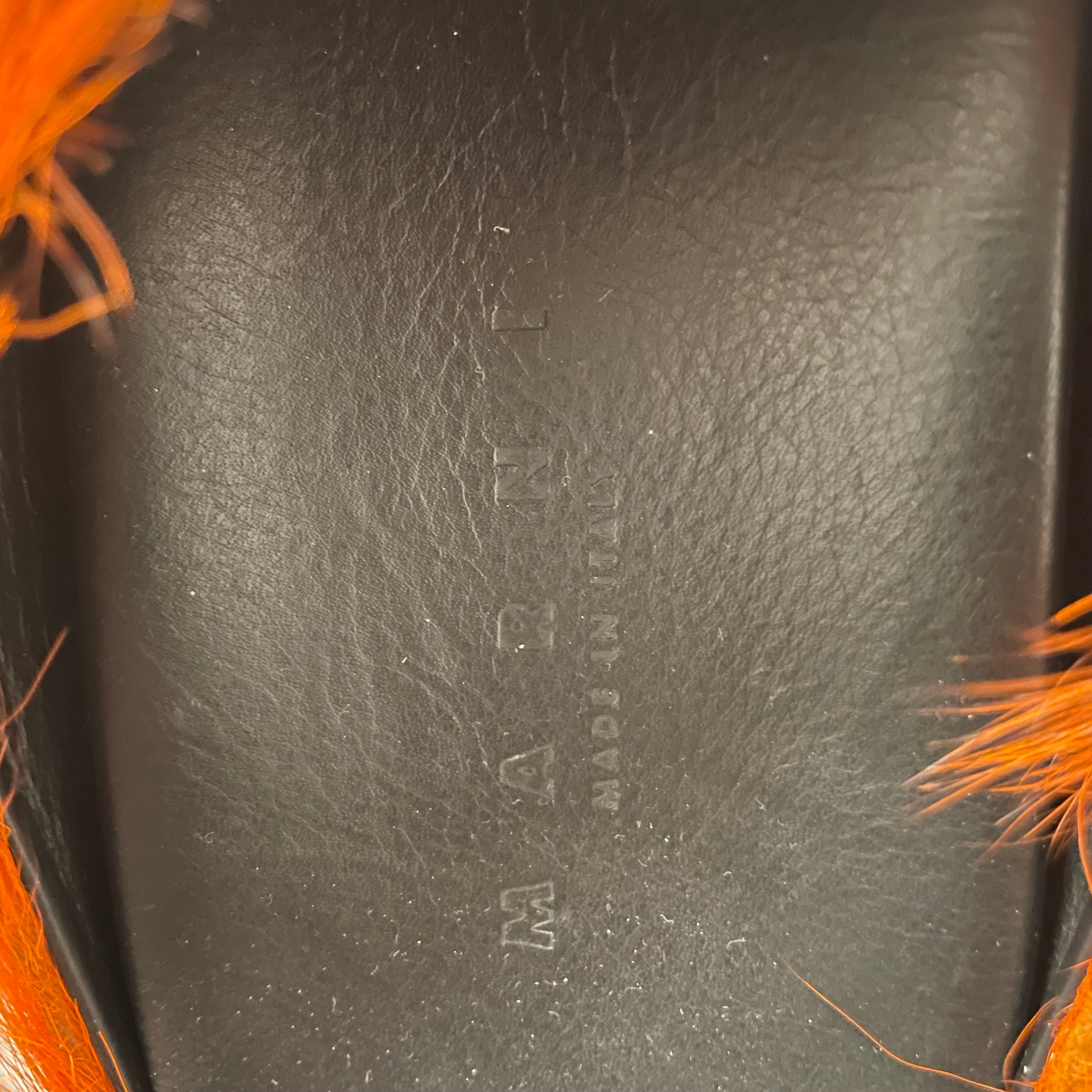 MARNI/Sandals/EU 40/Fur/ORN/FUR MULES view 3