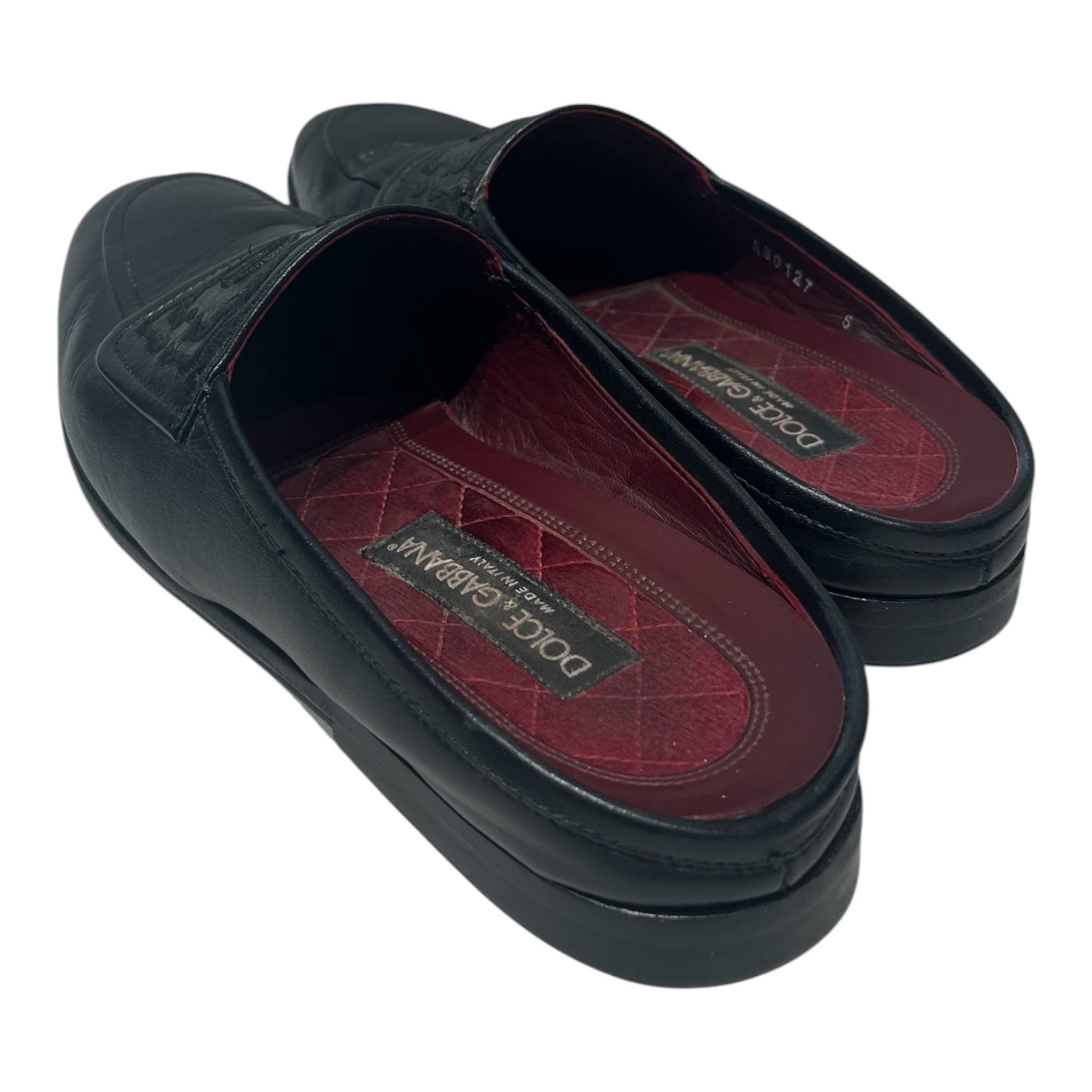 DOLCE&GABBANA/Espadrilles/US 7/BLK/U-Tip/ view 2
