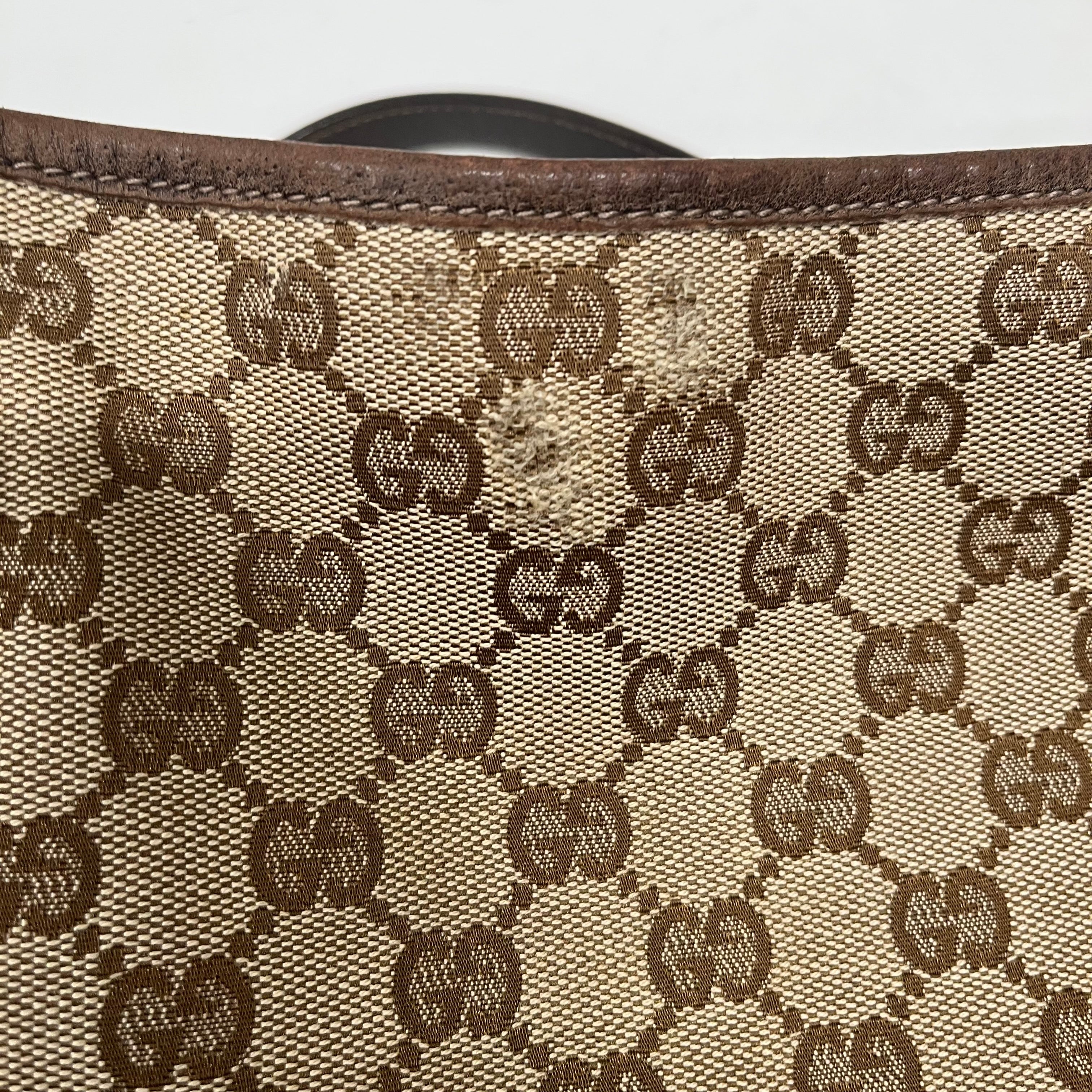 GUCCI/Hand Bag/Monogram/Cotton/BEG/ABBEY view 8