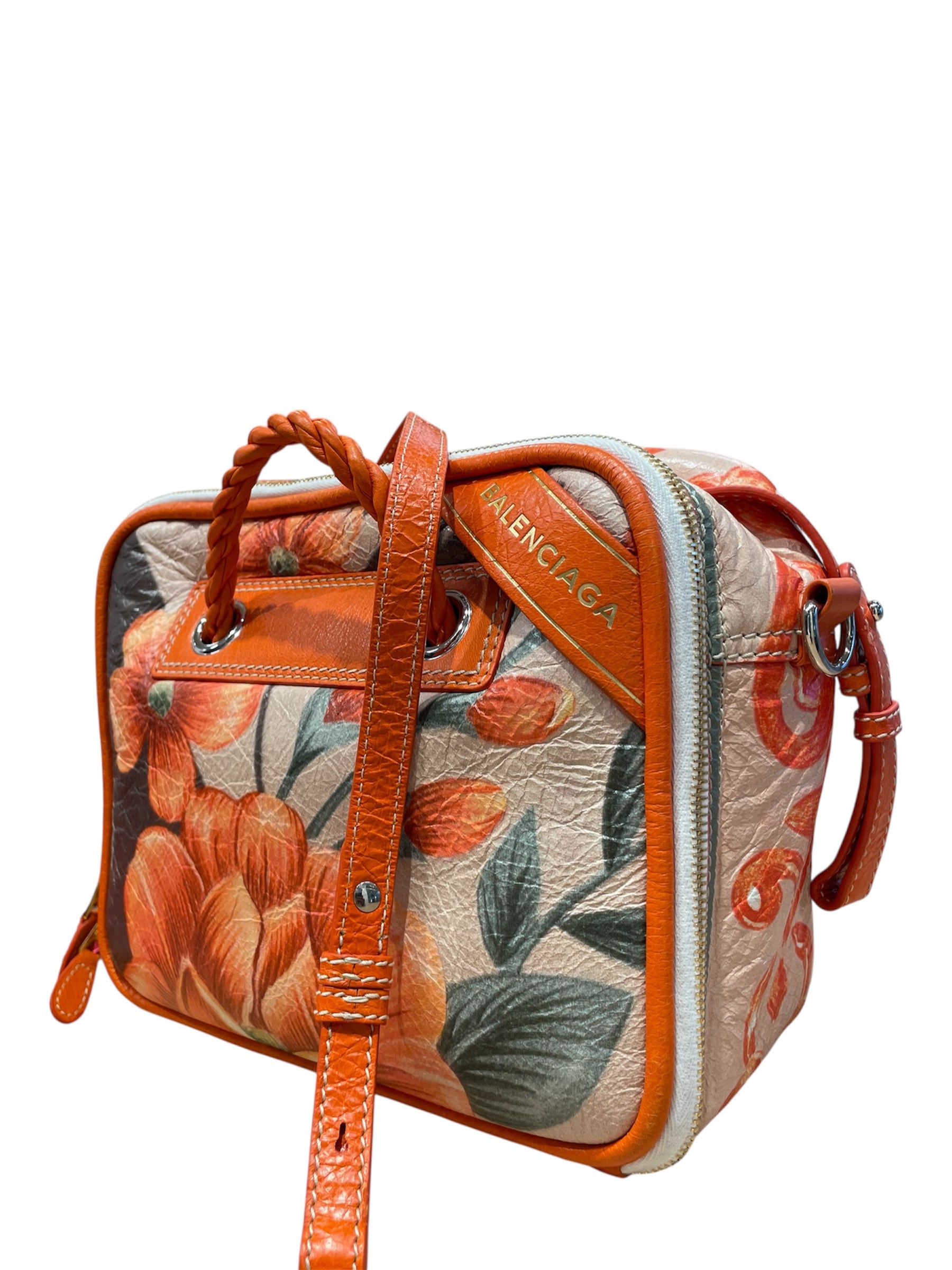 BALENCIAGA/Hand Bag/All Over Print/Leather/ORN/BLANKET FLORAL BAG view 6
