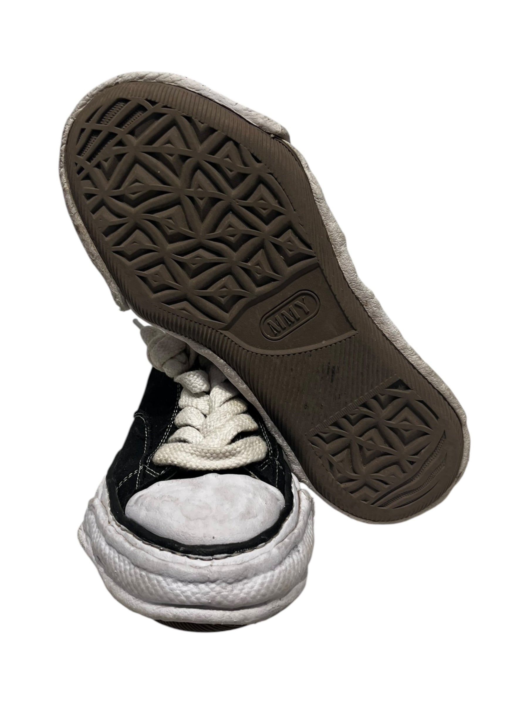 MIHARA YASUHIRO/Low-Sneakers/EU 43/Cotton/BLK/Hank OG view 4