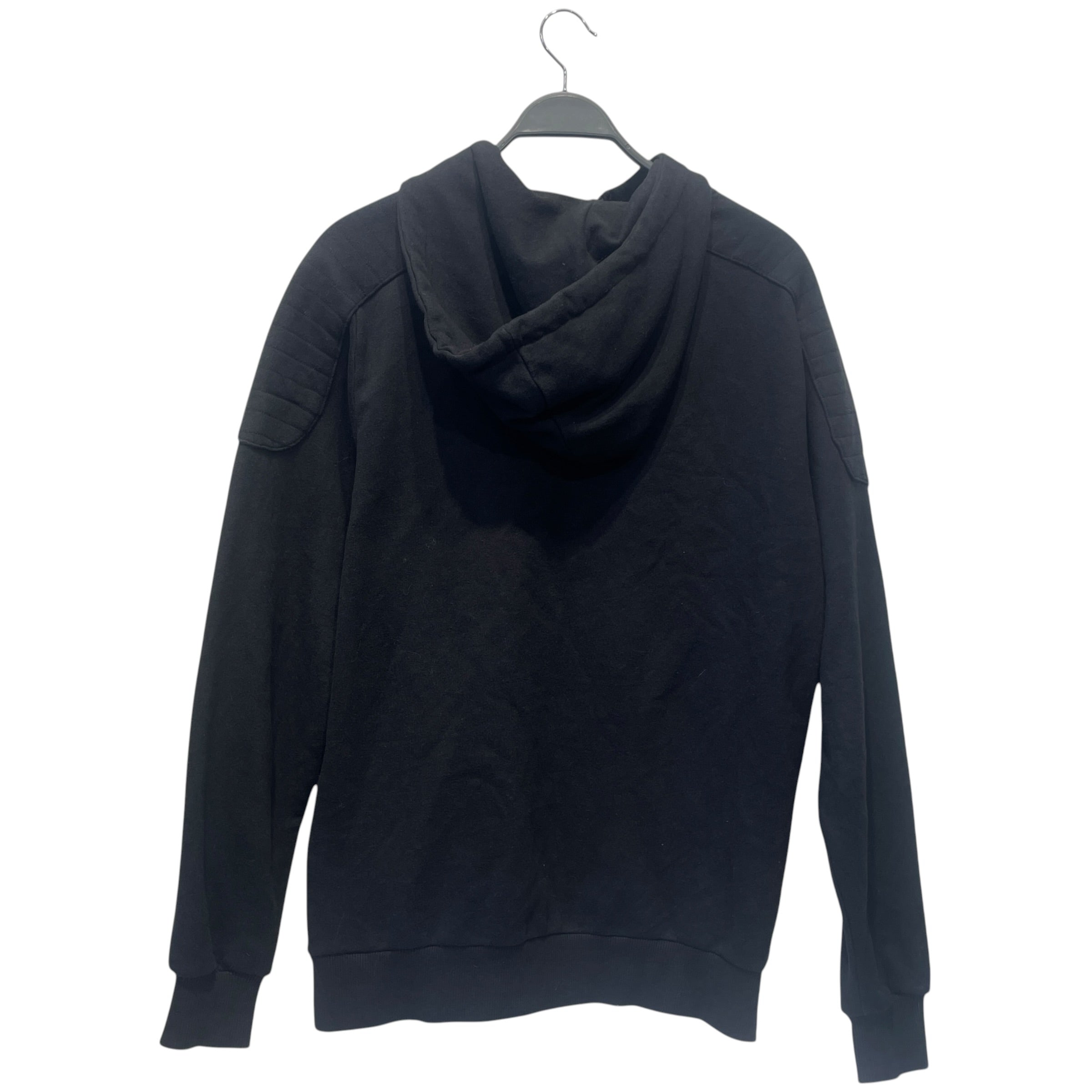 PIERRE BALMAIN/Hoodie/50/Cotton/BLK/ view 2