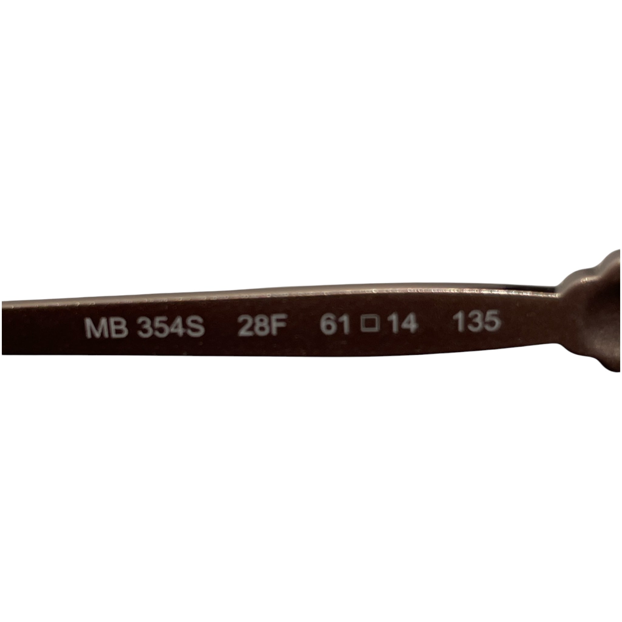 MONTBLANC/Sunglasses/Titanium/GLD/L's/MB354S view 3
