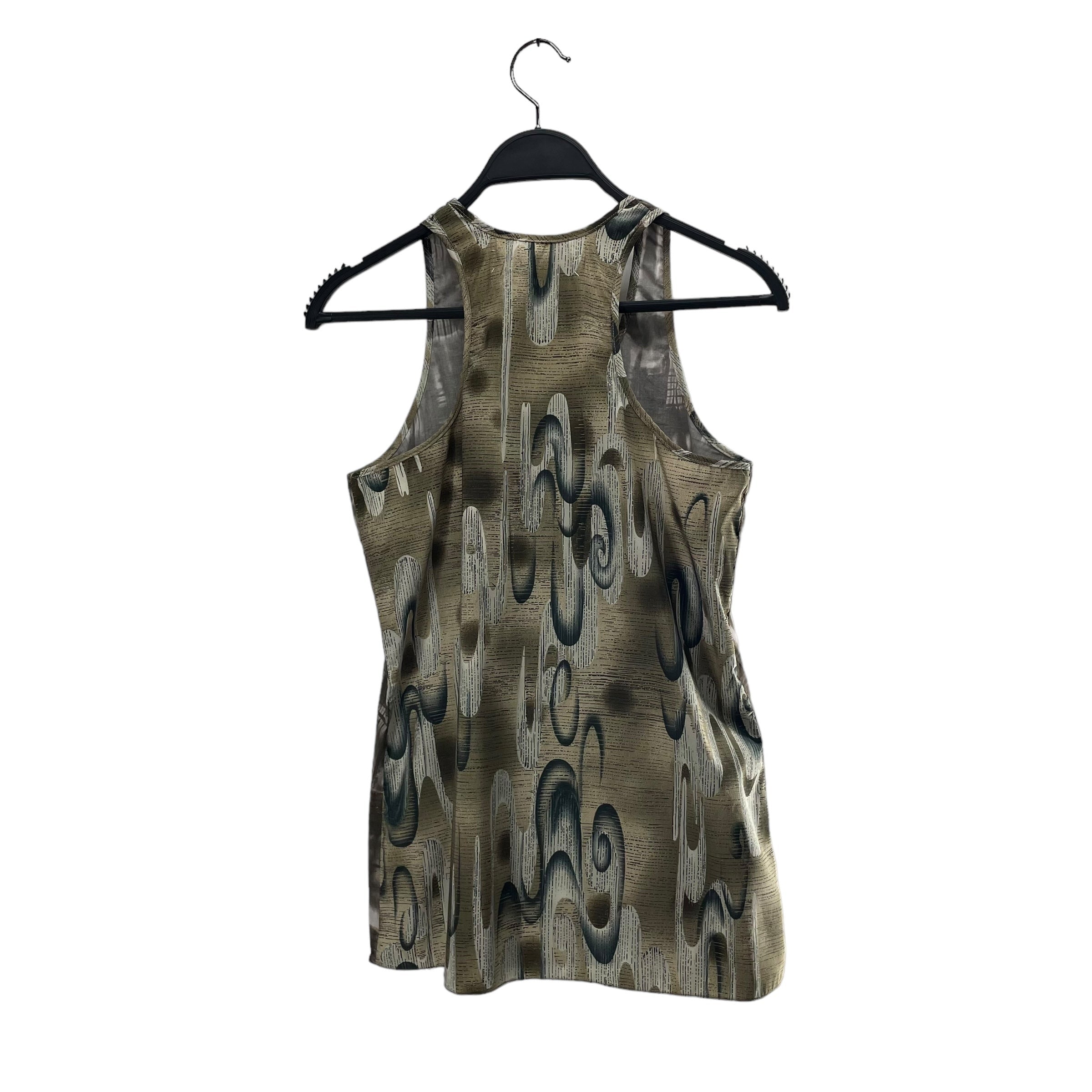 MARNI/SL Cut & Sew/38/All Over Print/Cotton/BRW/WHT + BRW / GRN INT view 2