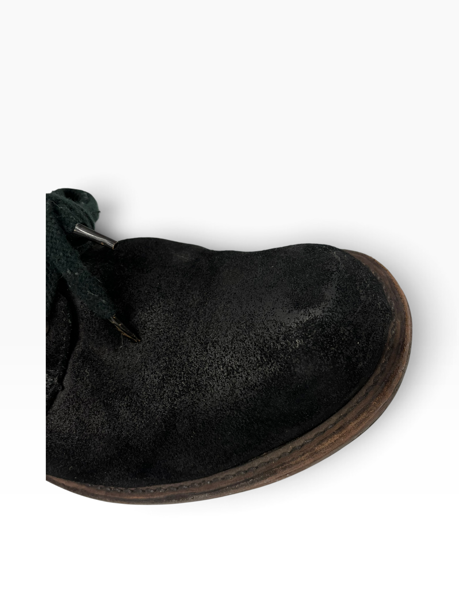NUMBER (N)INE/Lace Up Boots/US 10/Suede/BLK/Double Layered Derby view 7
