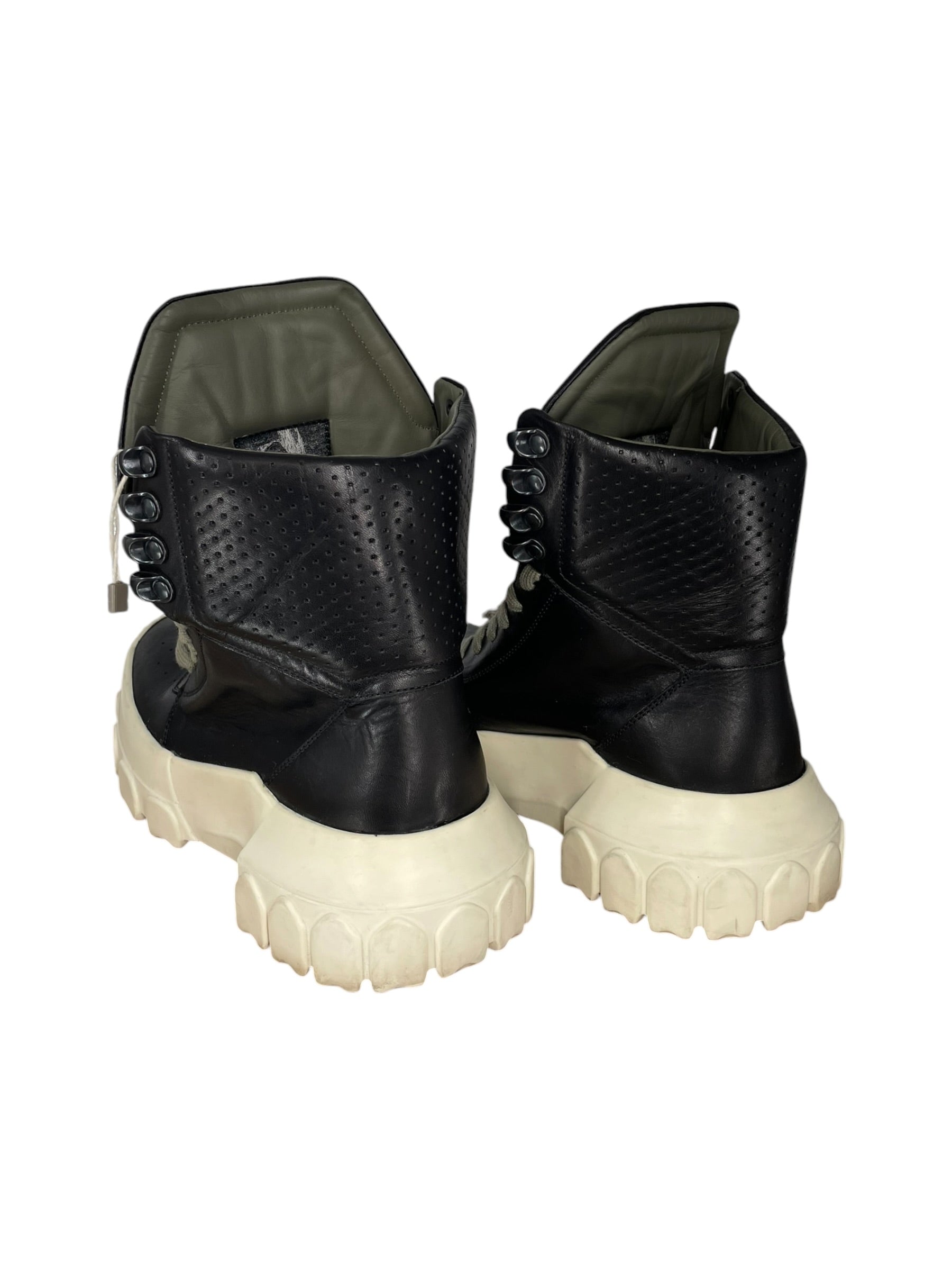 Rick Owens/Boots/EU 36/Leather/BLK/ LACE UP TRACTOR BOOTS SZ36 view 2