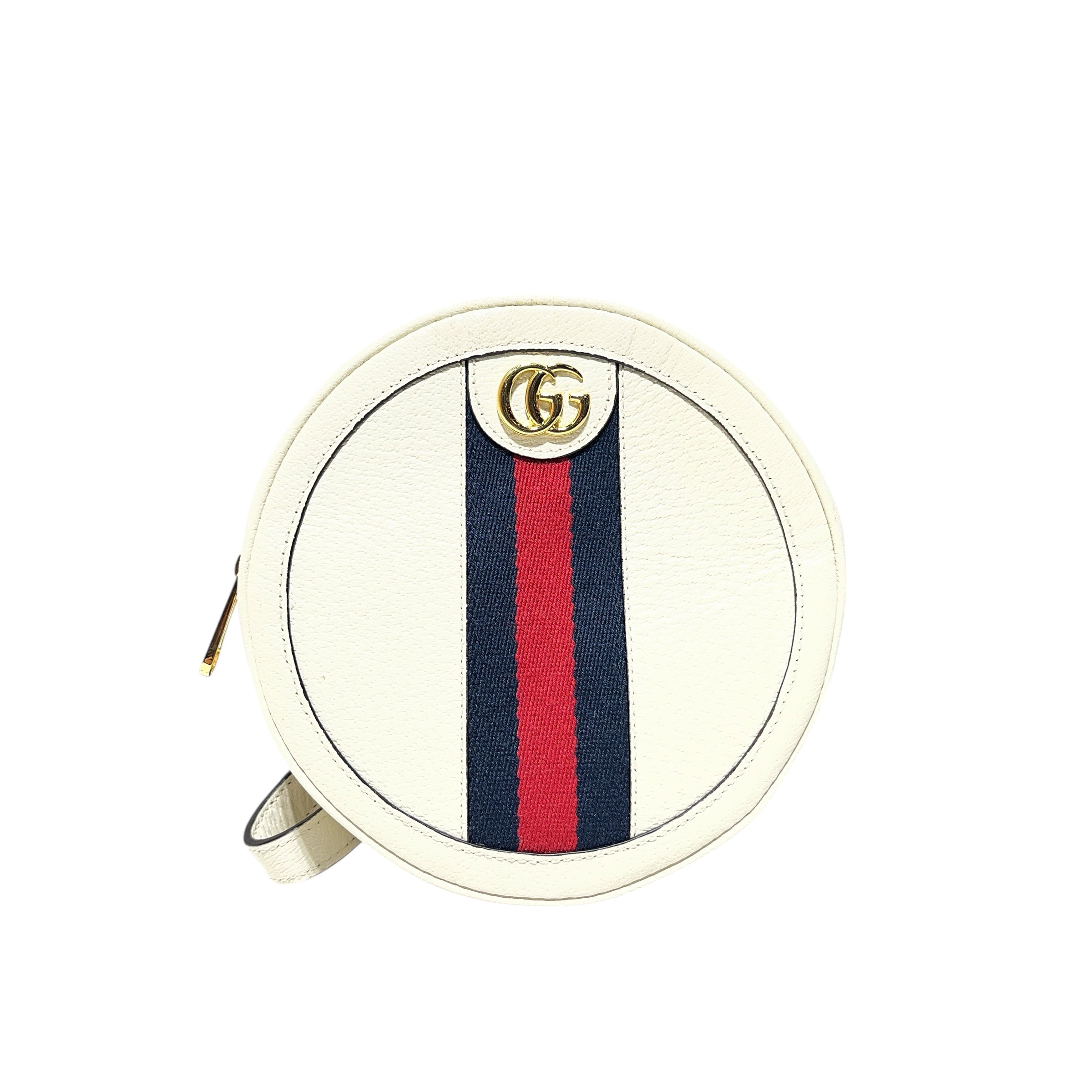 GUCCI/Pouch/Leather/WHT/Opedia view 1