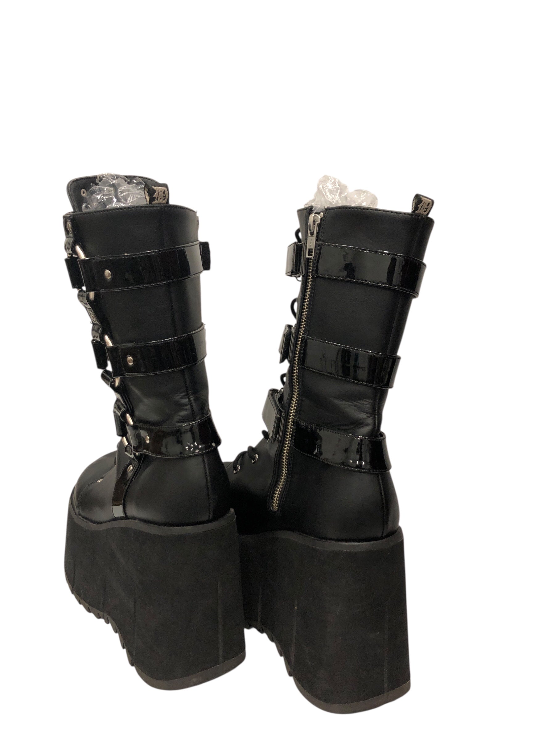 Demonia/Boots/US 8/Faux Leather/BLK/Kera-110 Platform view 2
